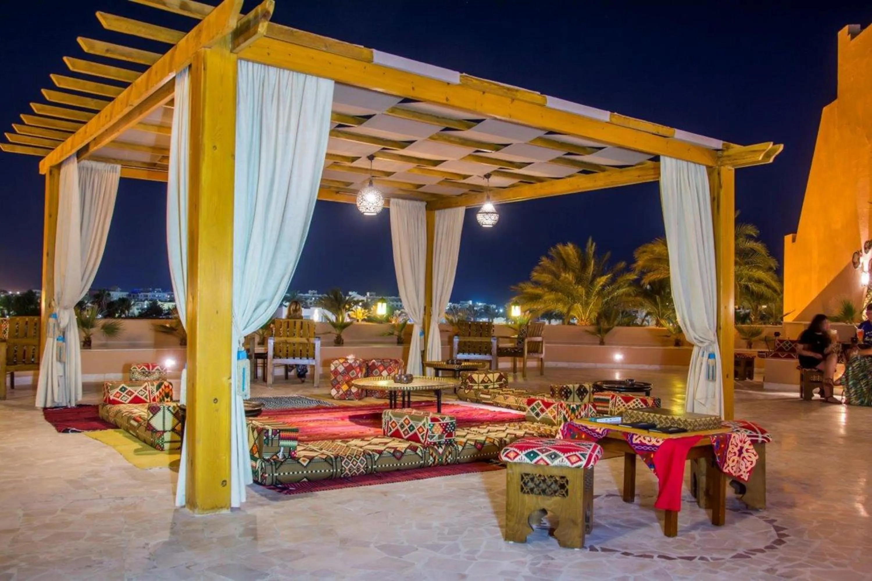 Sunset in Continental Hotel Hurghada