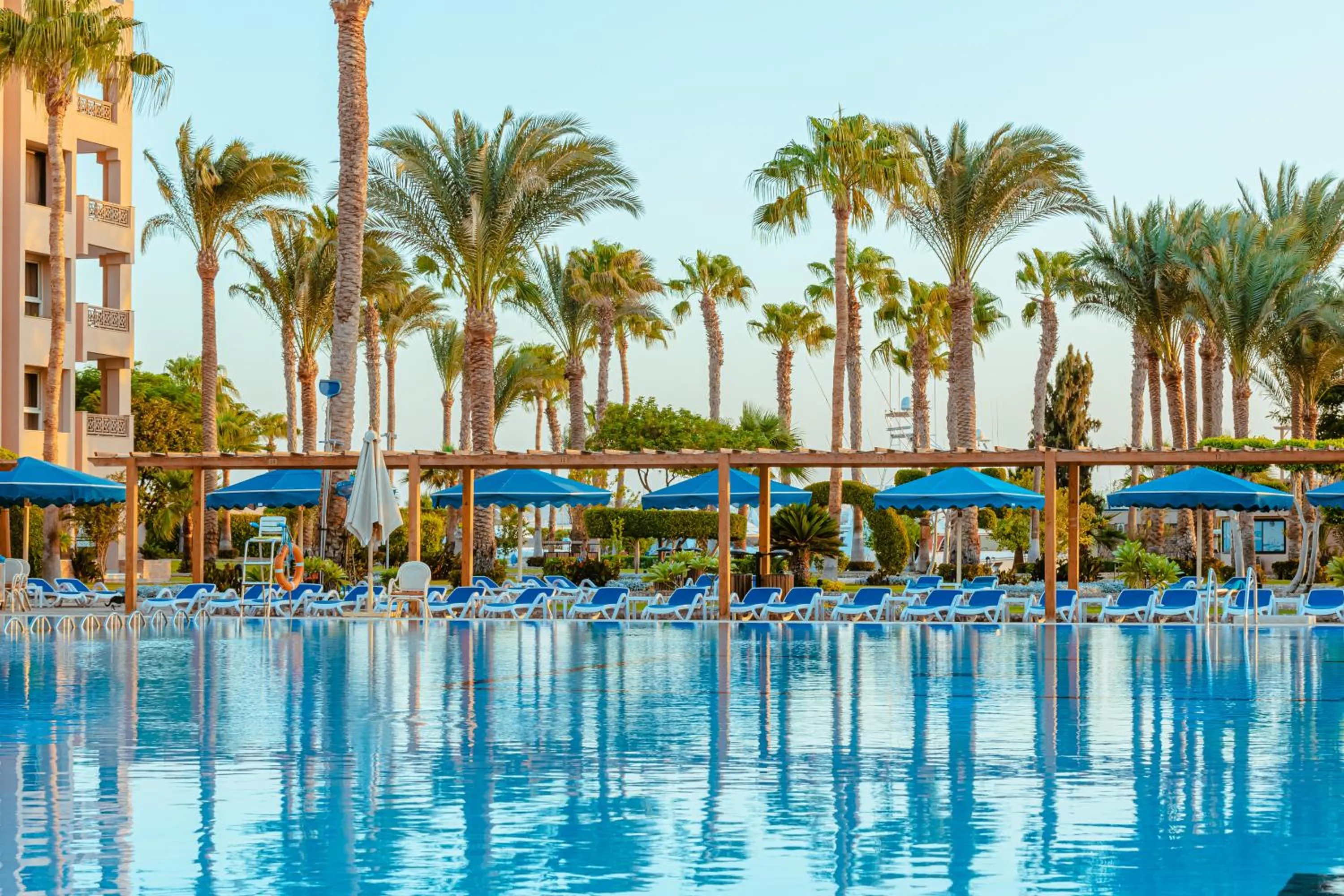 Swimming pool in Continental Hotel Hurghada