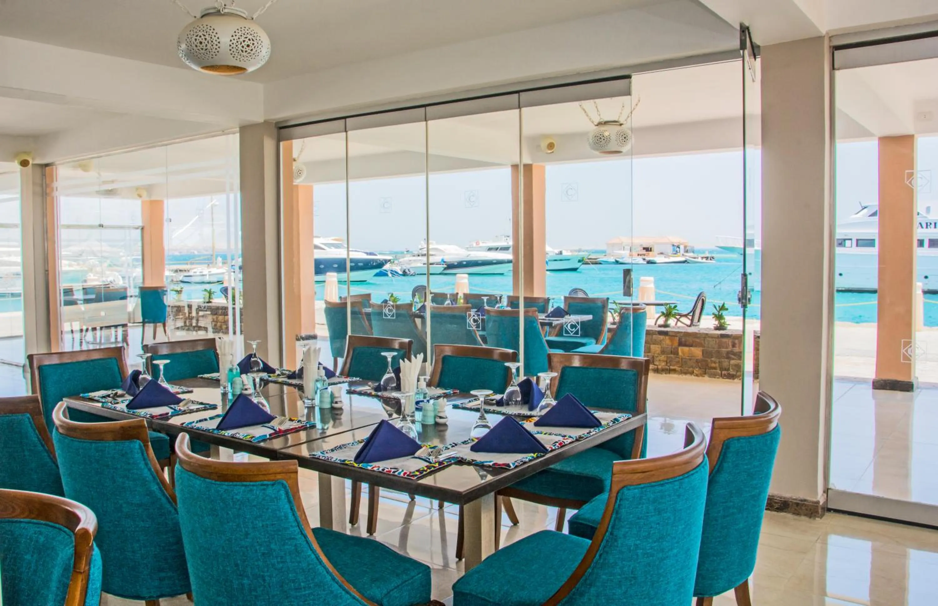 Restaurant/places to eat in Continental Hotel Hurghada