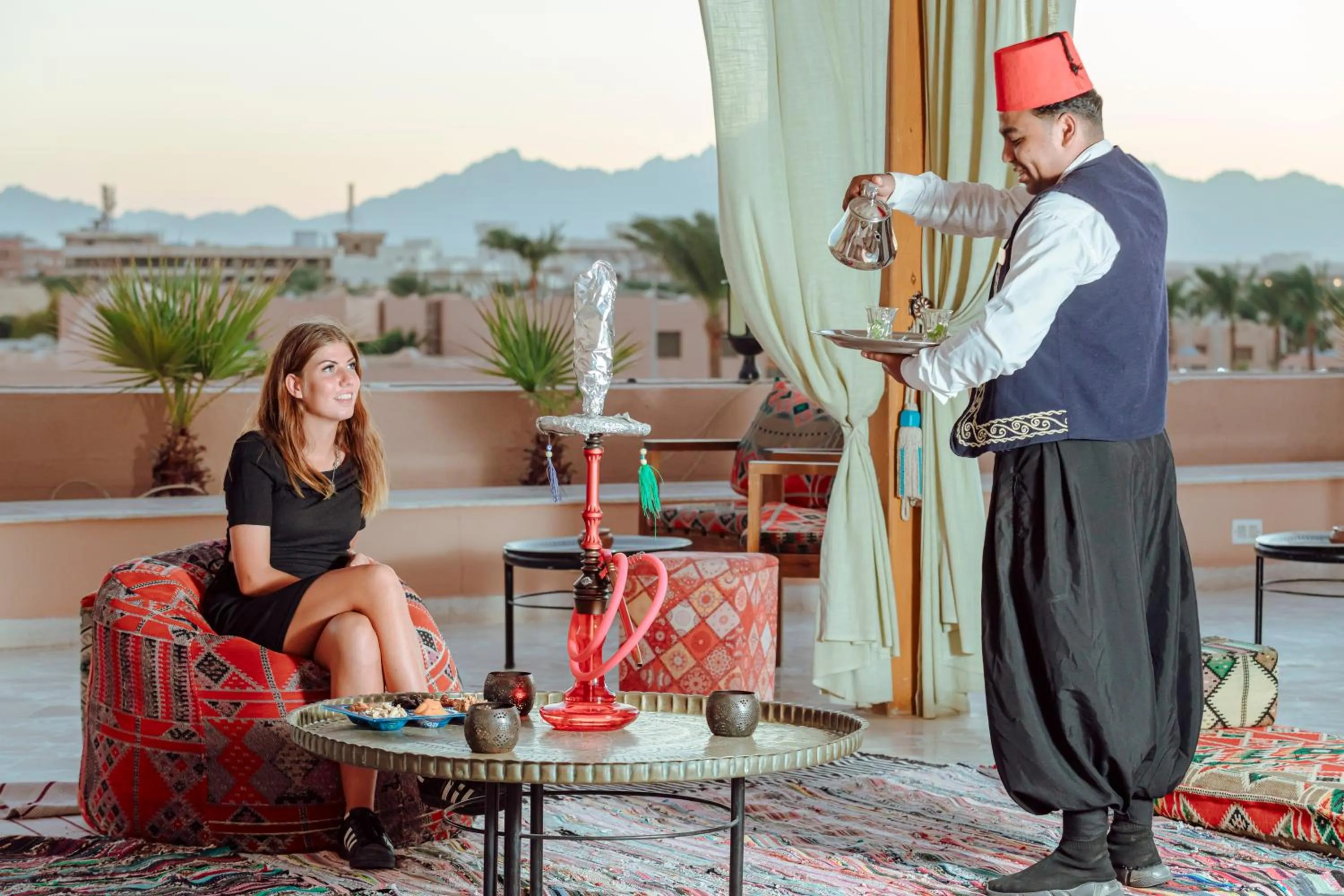 Lounge or bar in Continental Hotel Hurghada