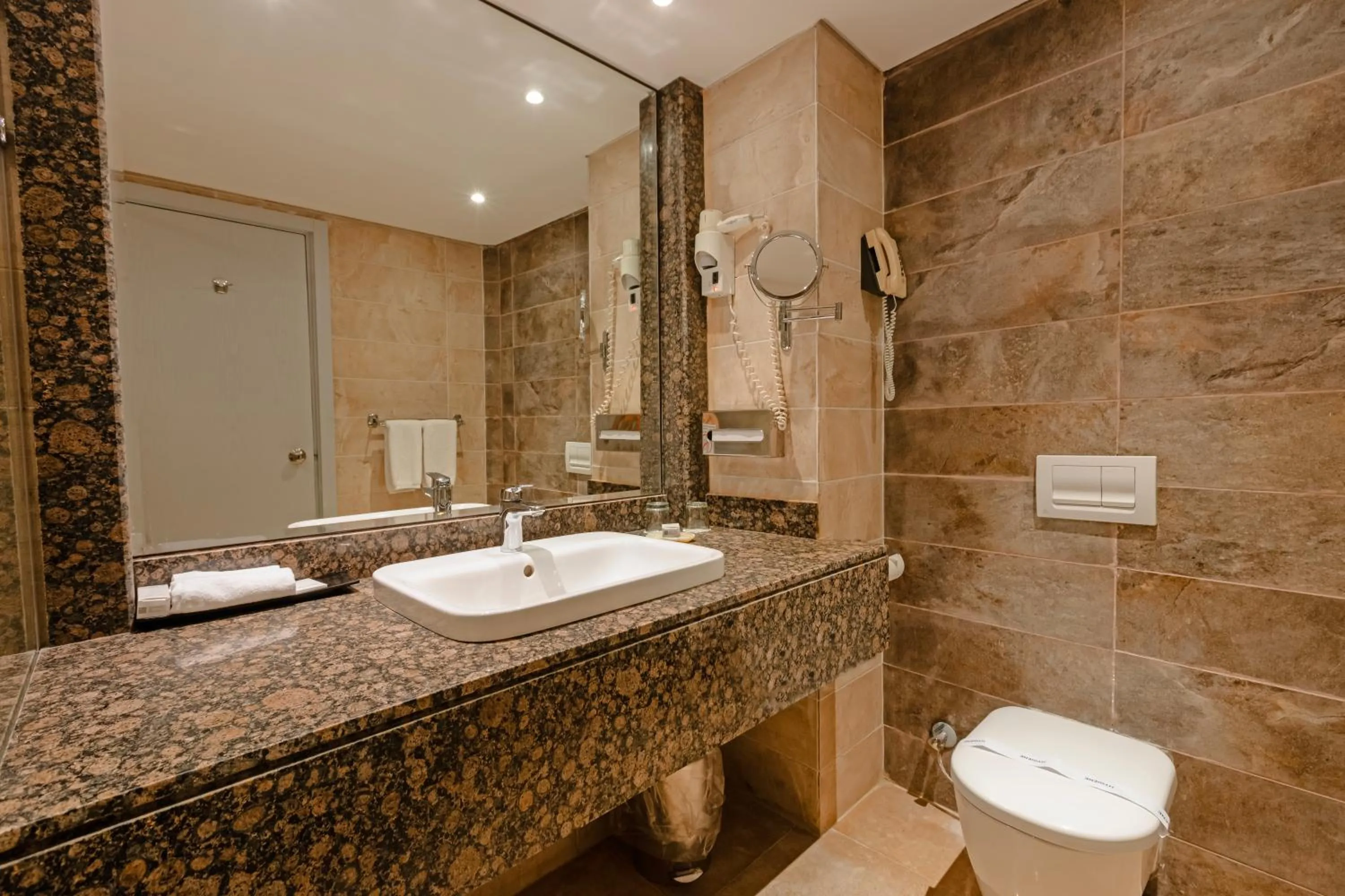 Bathroom in Continental Hotel Hurghada