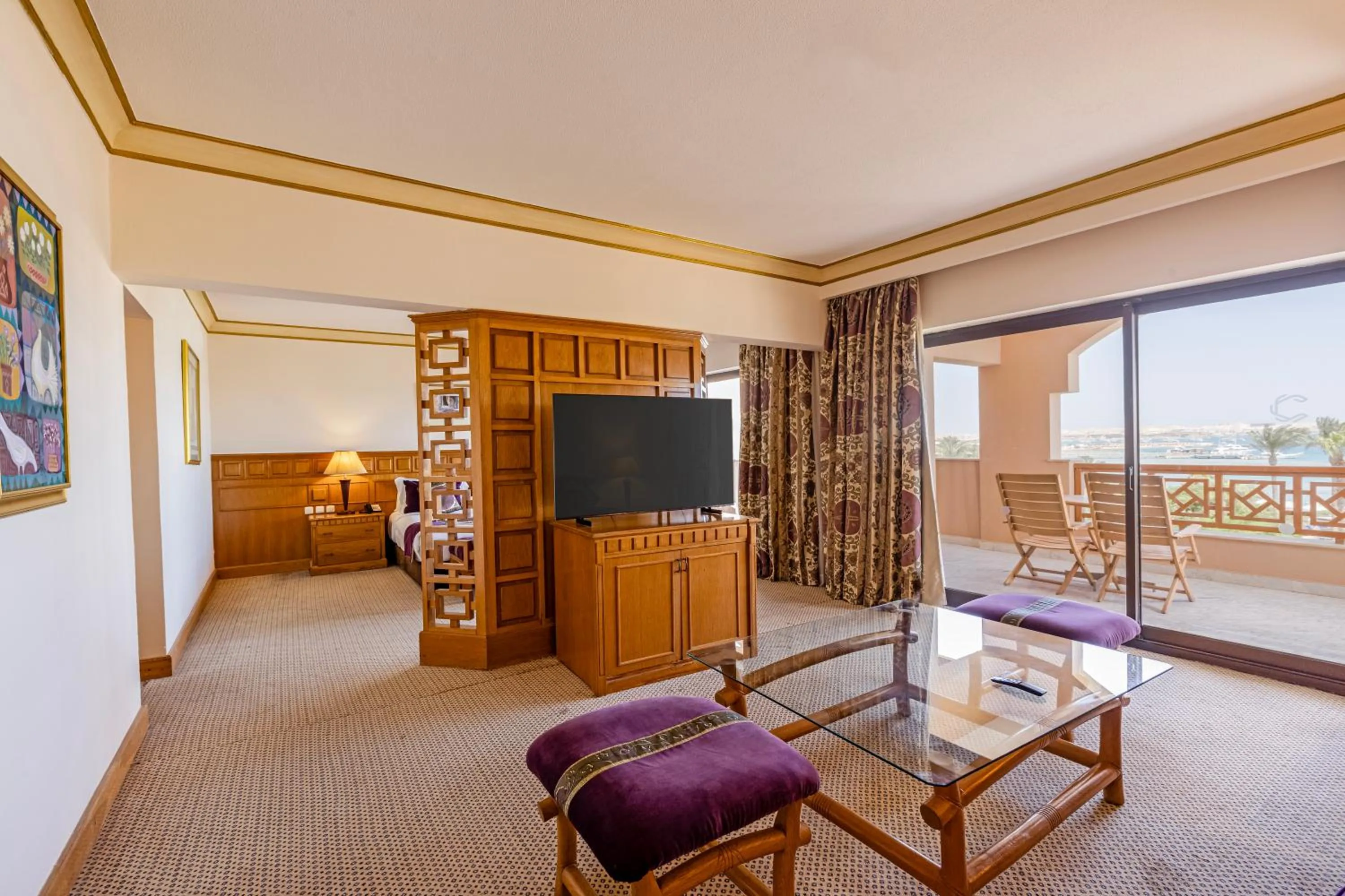 Bedroom in Continental Hotel Hurghada