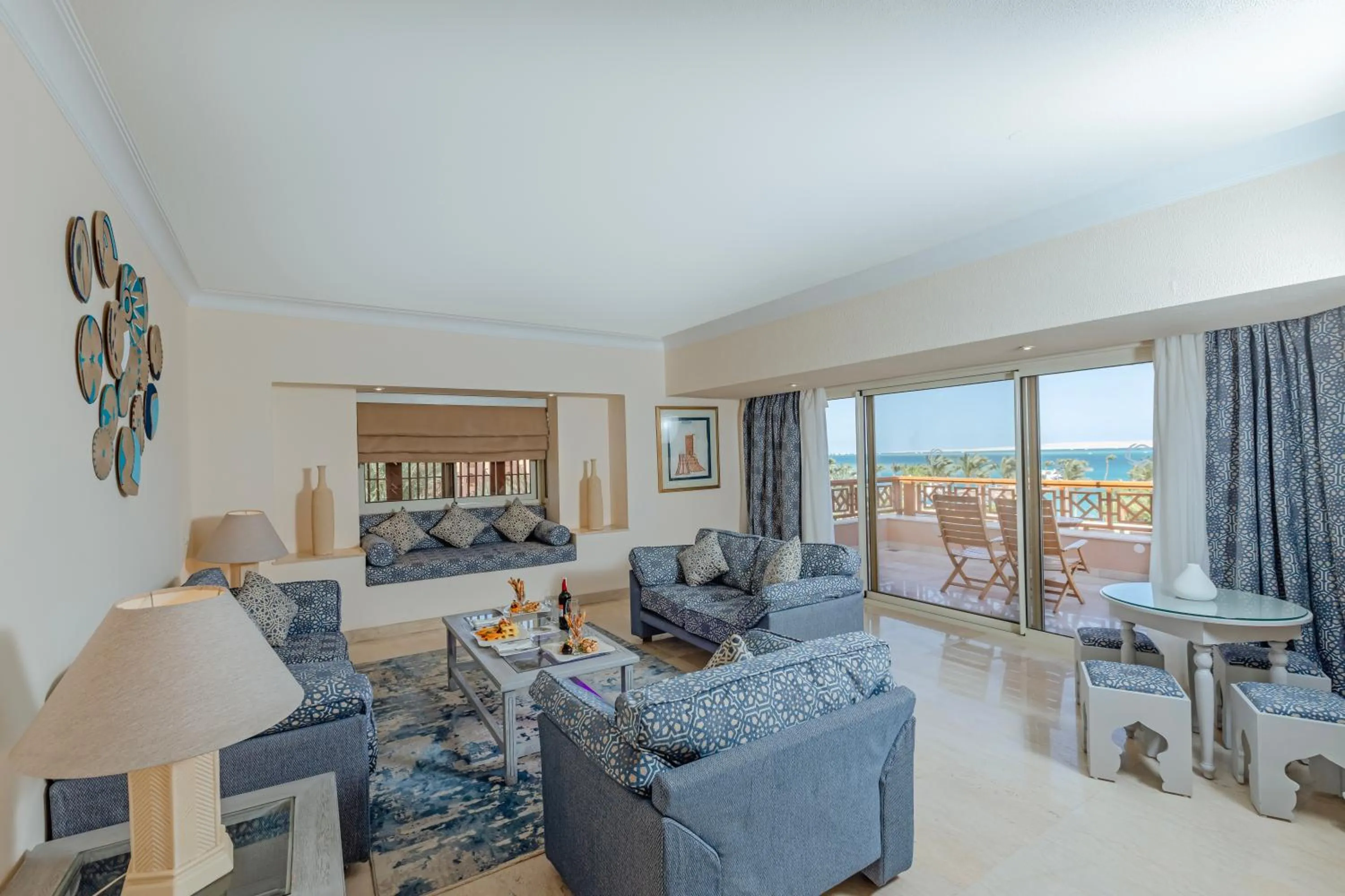 Living room in Continental Hotel Hurghada