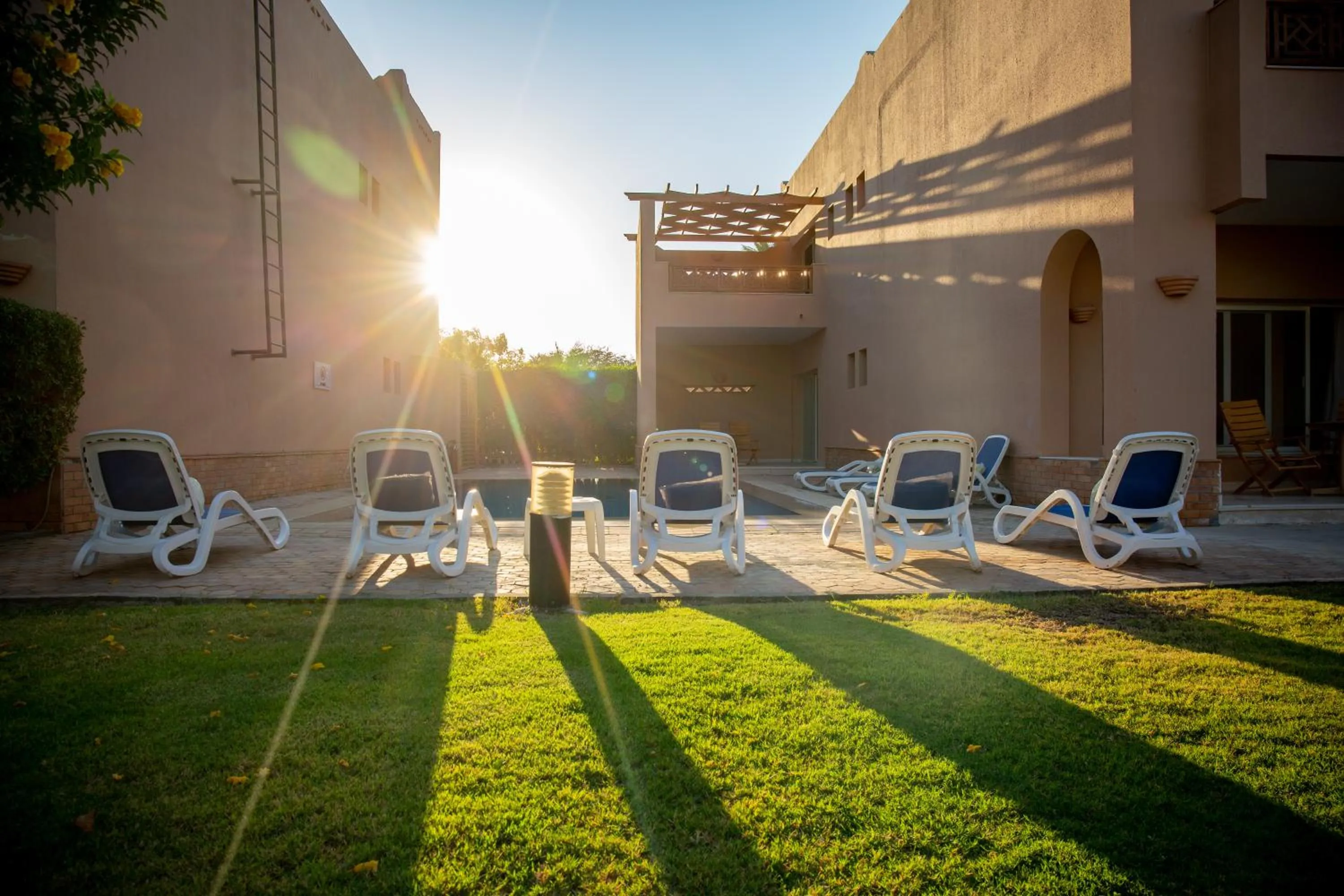Swimming pool in Continental Hotel Hurghada