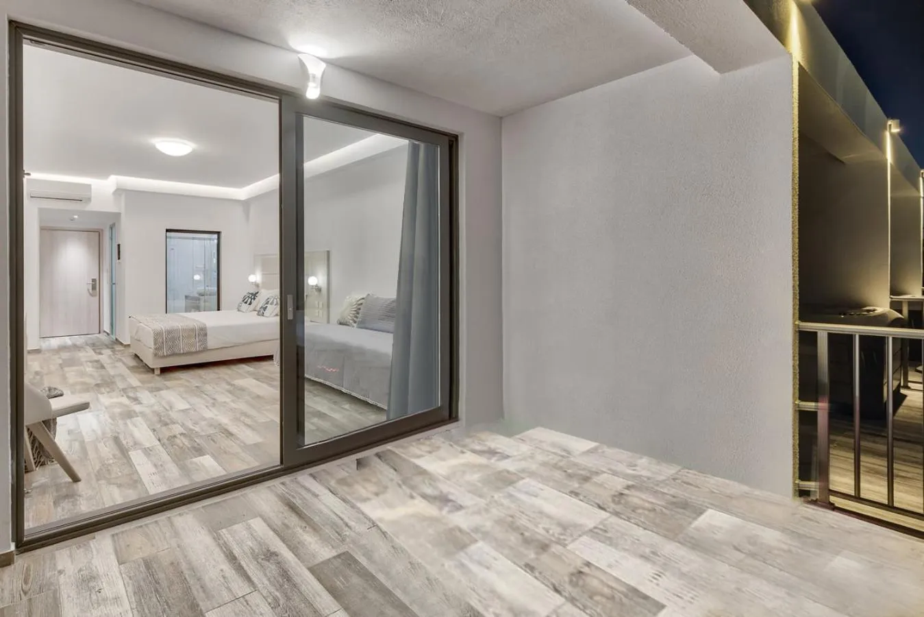 Bed in Mandala Seafront Suites