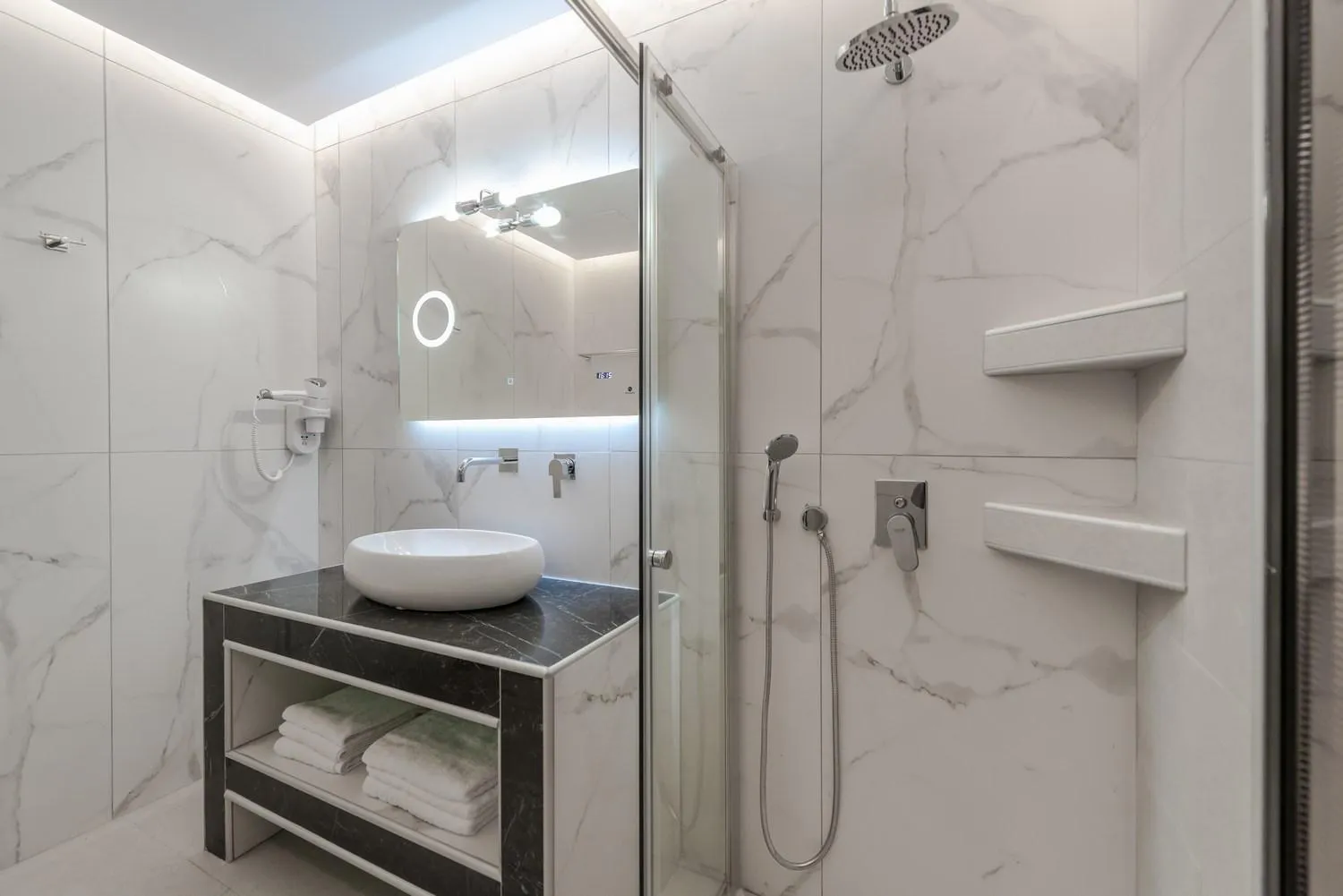 Shower in Mandala Seafront Suites