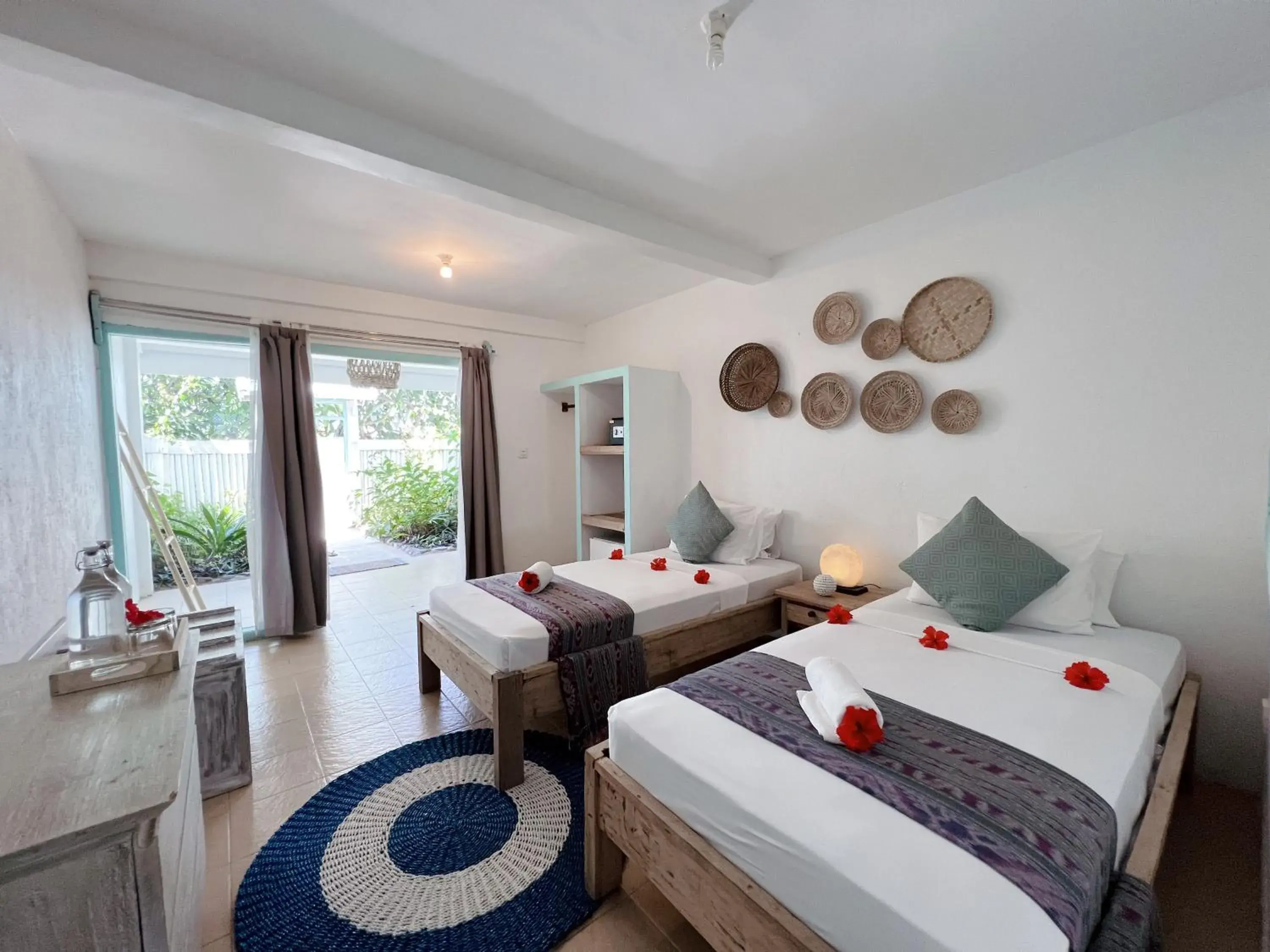 View (from property/room), Bed in 7SEAS Cottages View (from property/room), Bed in 7SEAS Cottages