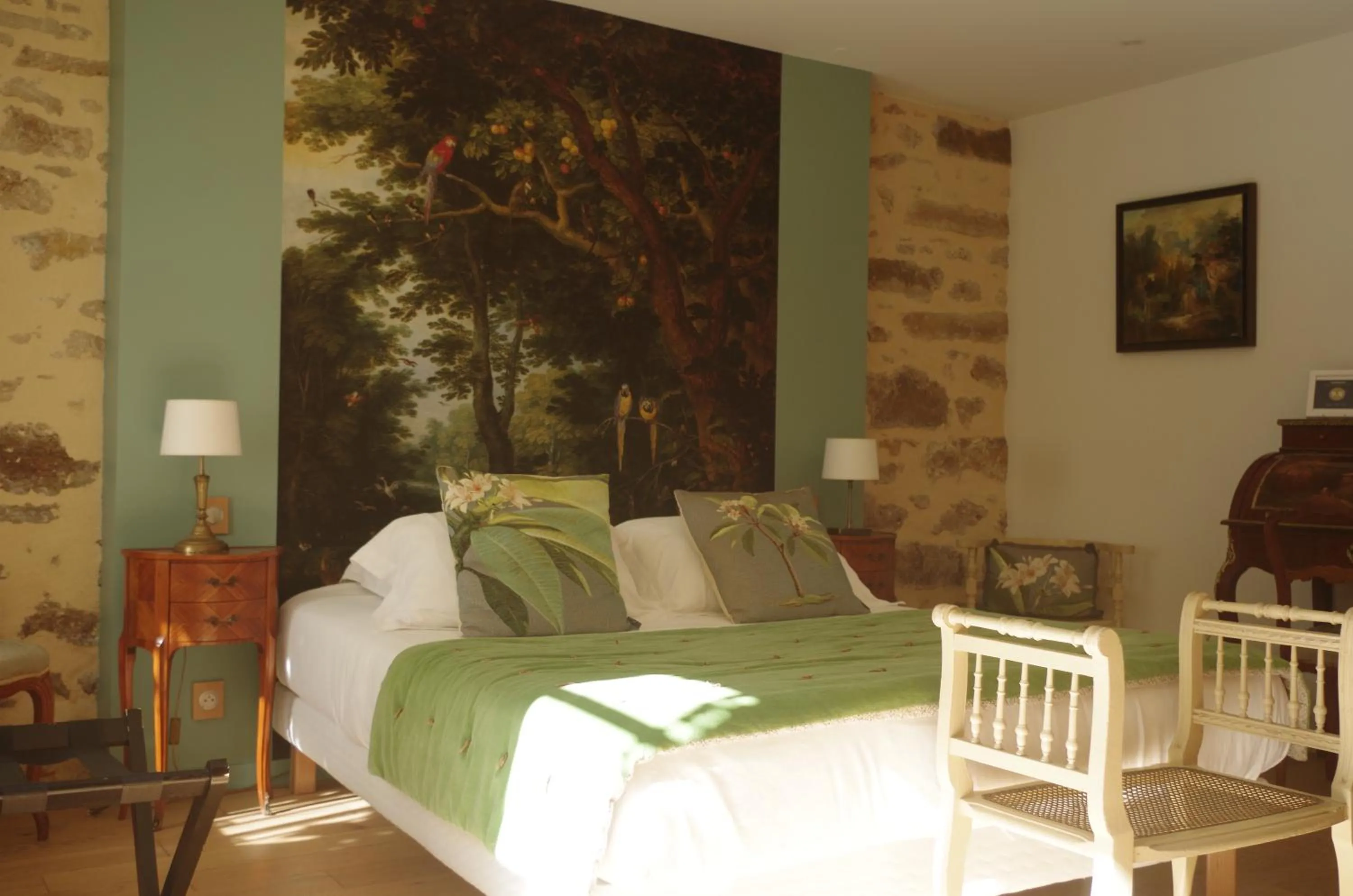 Bed in Manoir des Logis
