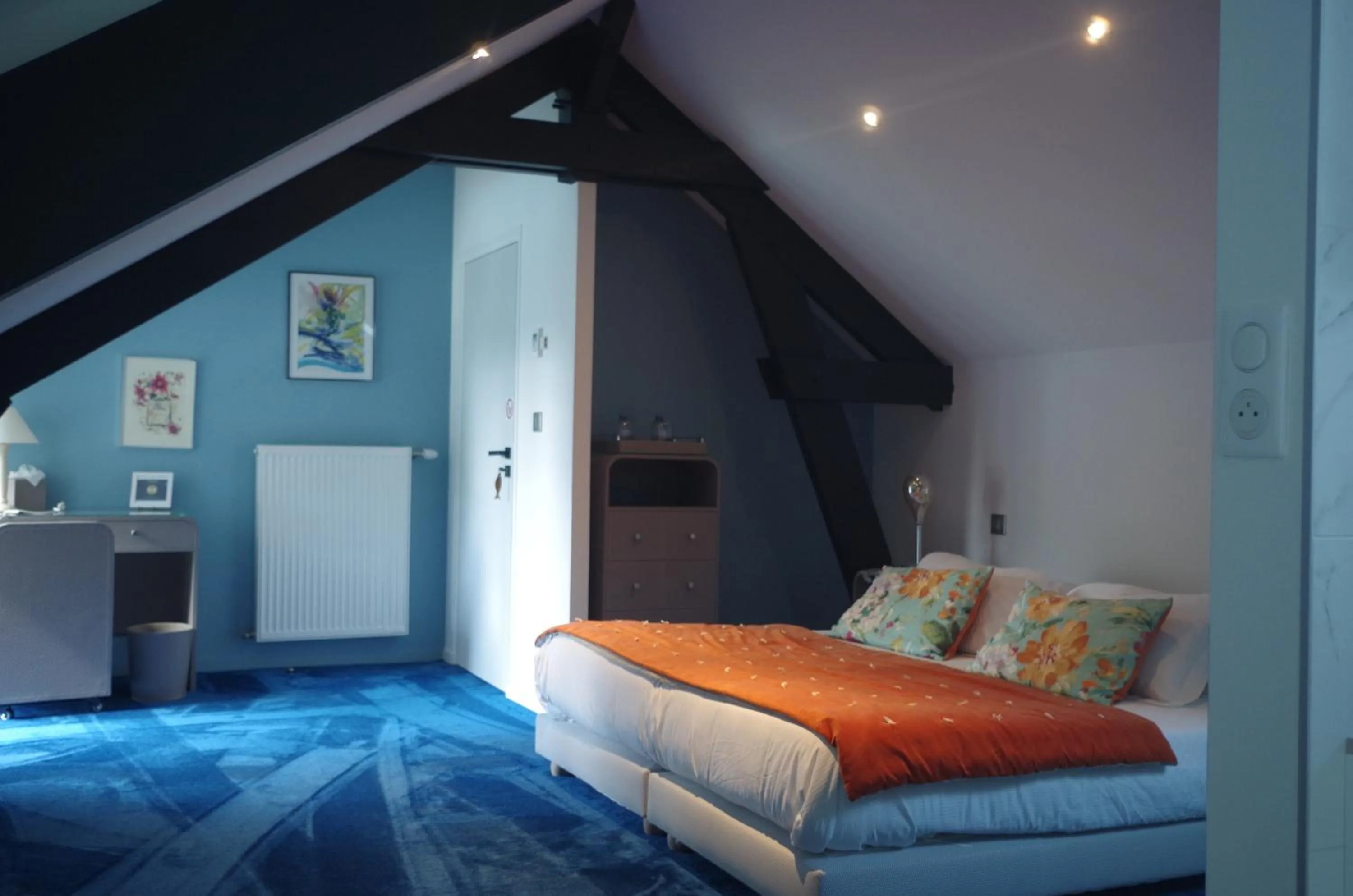 Bed in Manoir des Logis