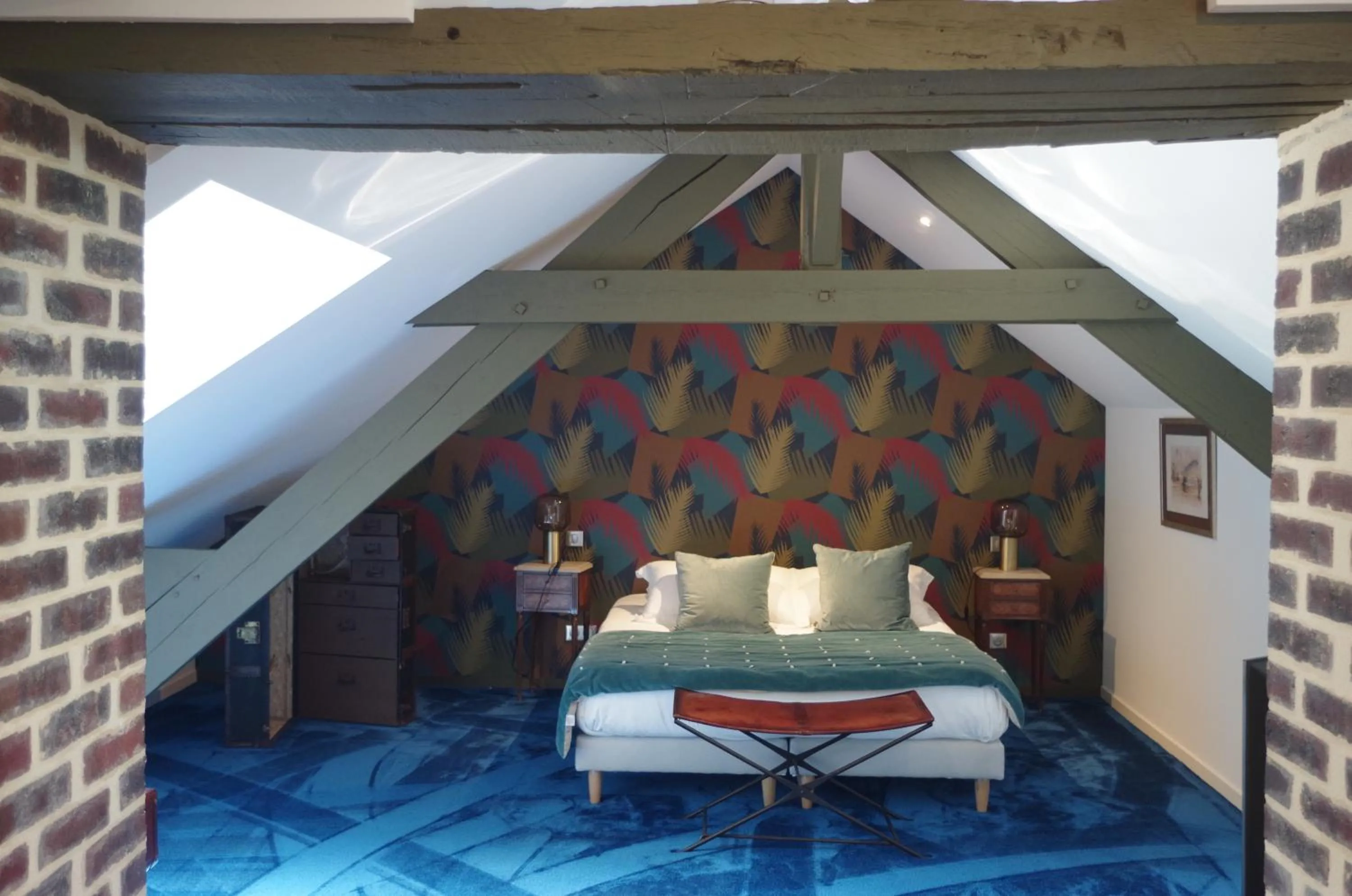 Bed in Manoir des Logis