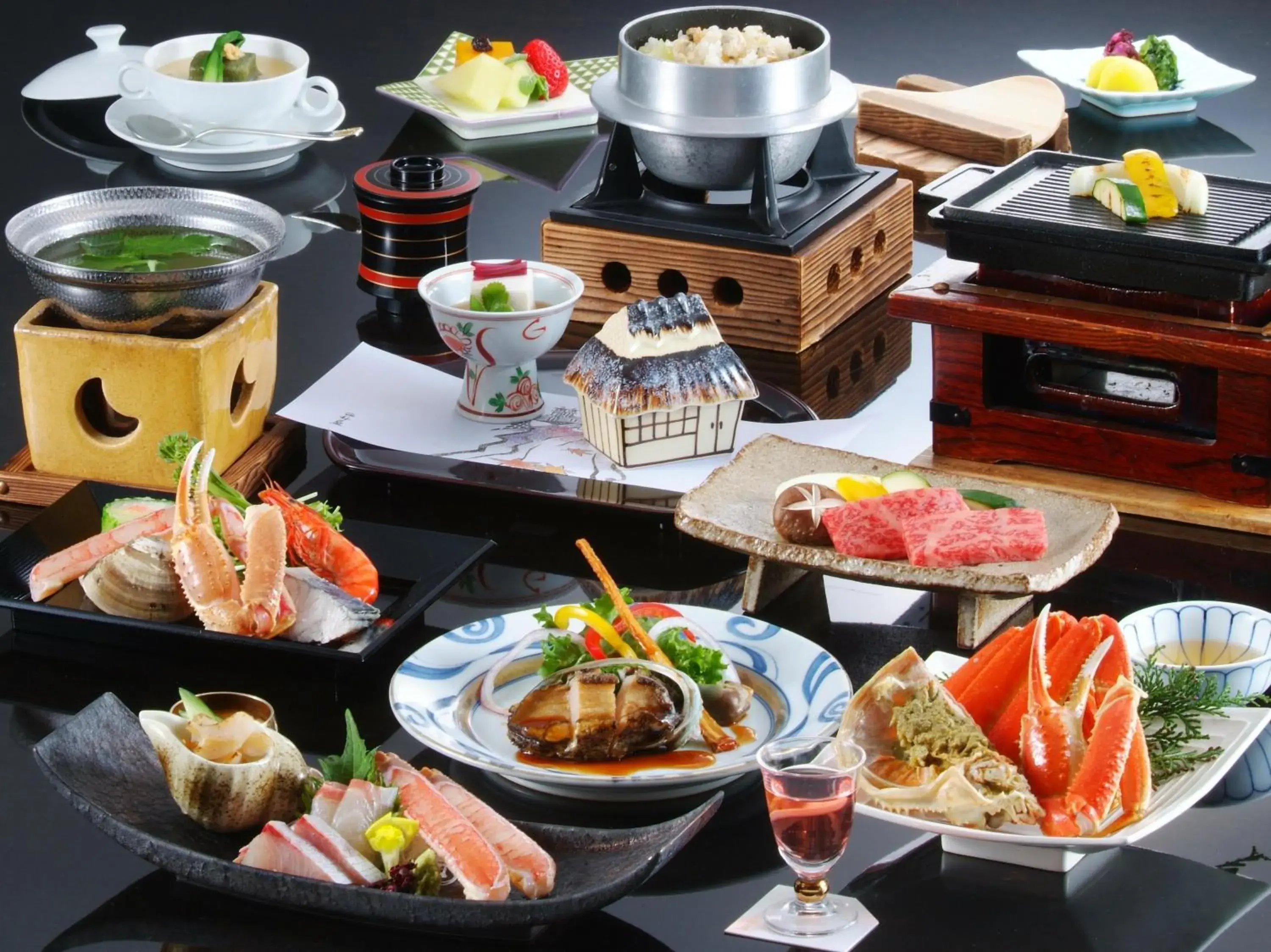 Food in Kinosaki Onsen Nishimuraya Hotel Shogetsutei Food in Kinosaki Onsen Nishimuraya Hotel Shogetsutei