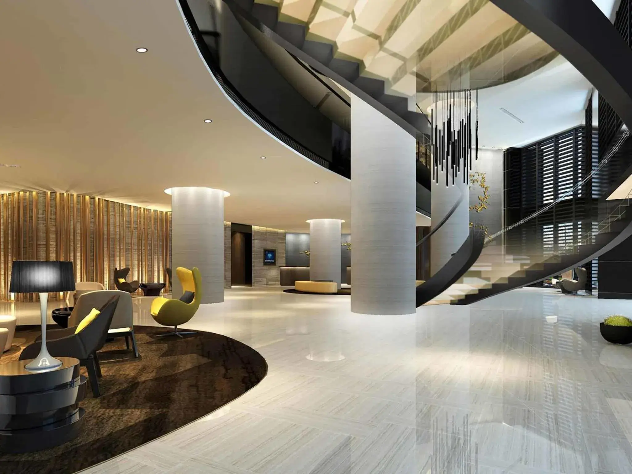 Lobby or reception in Grand Mercure Dongguan Humen Lobby or reception in Grand Mercure Dongguan Humen