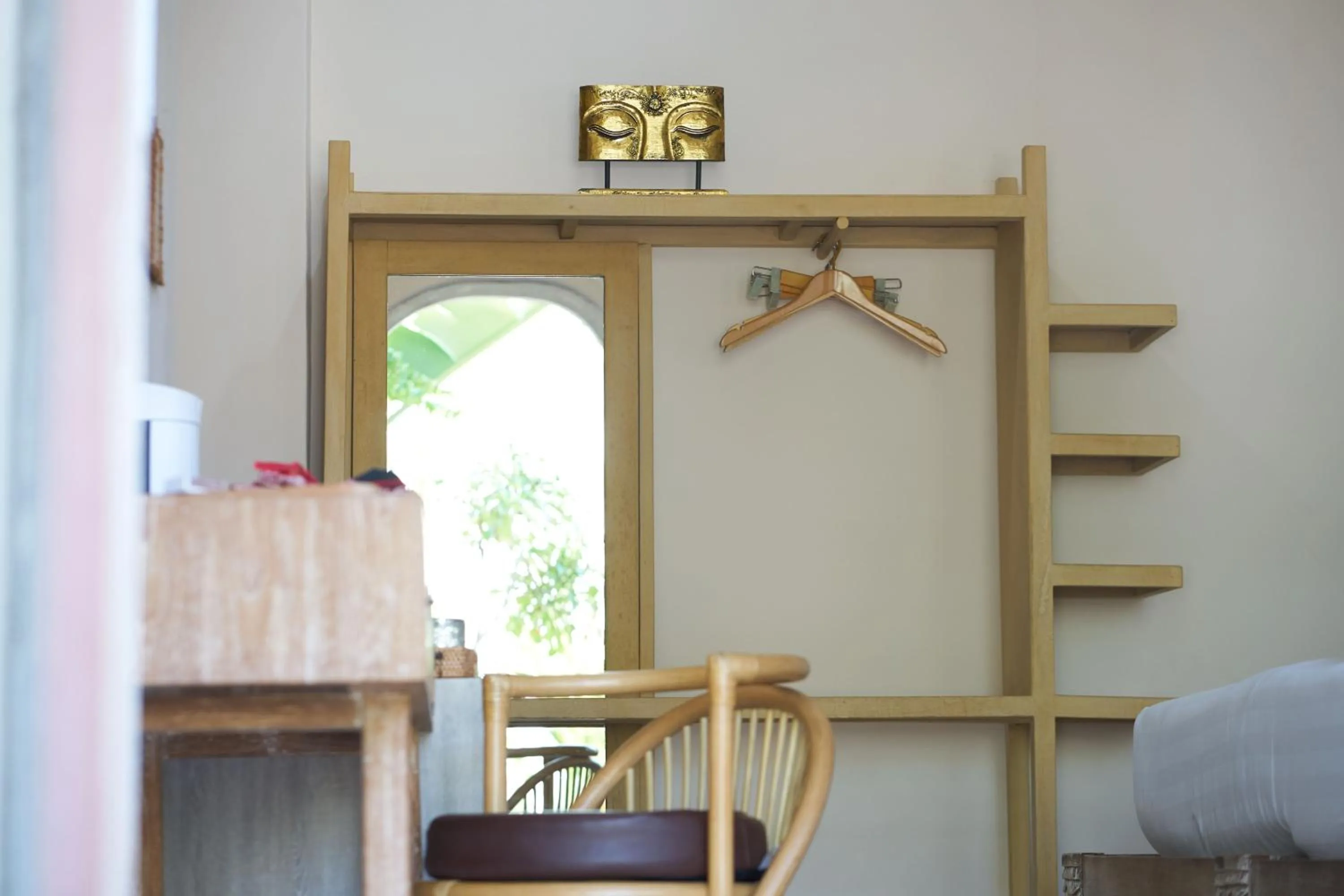 wardrobe in ISLA INDAH RETREAT boutique hotel