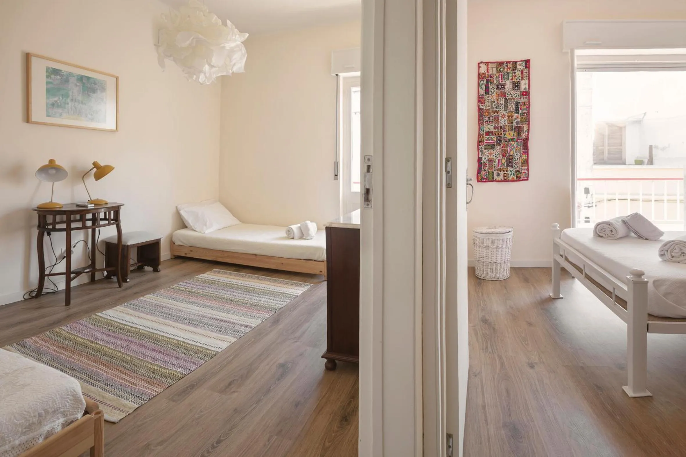 Bedroom, Bed in Casa ao Cubo