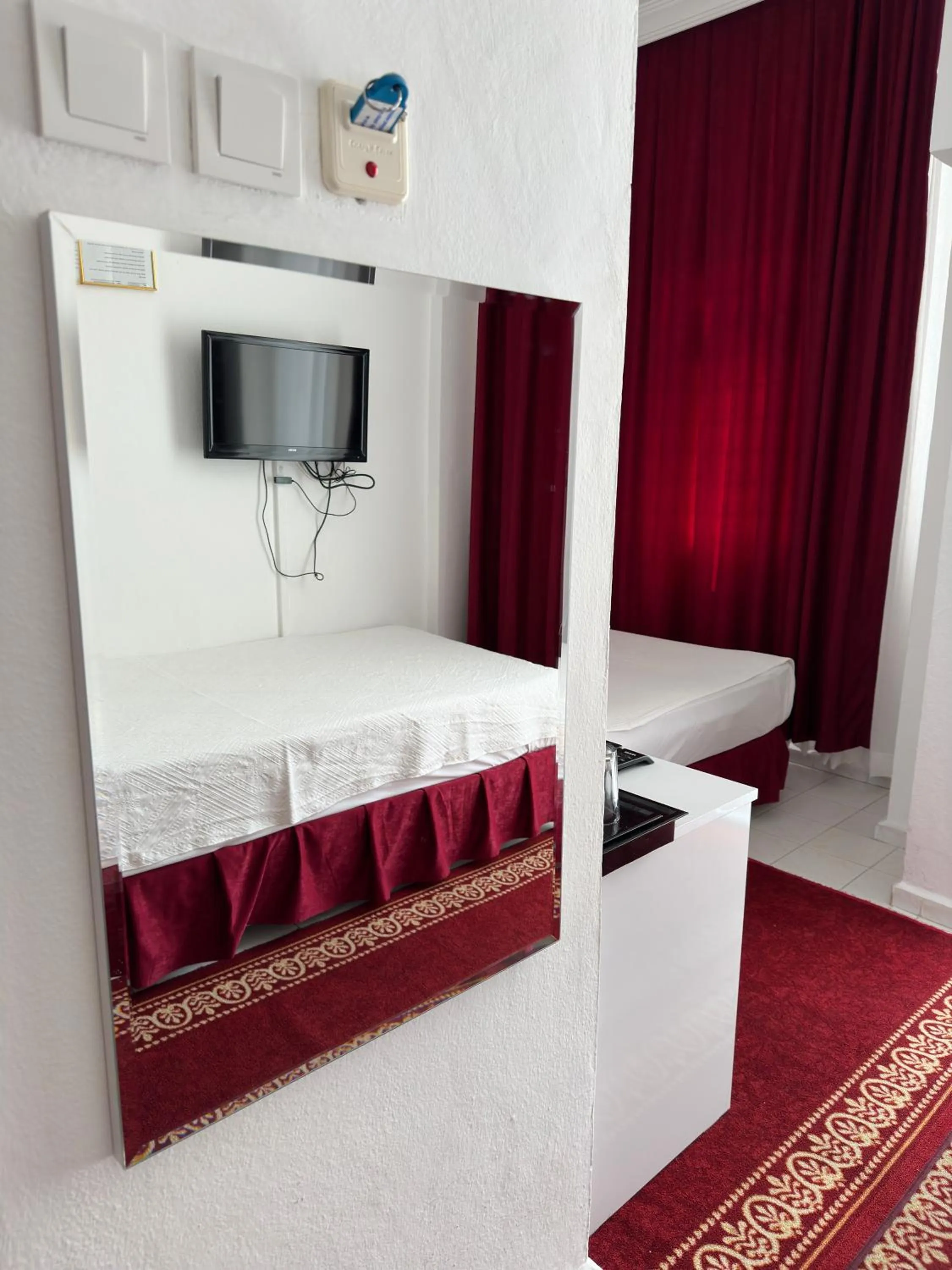 Bed in Soykan Hotel