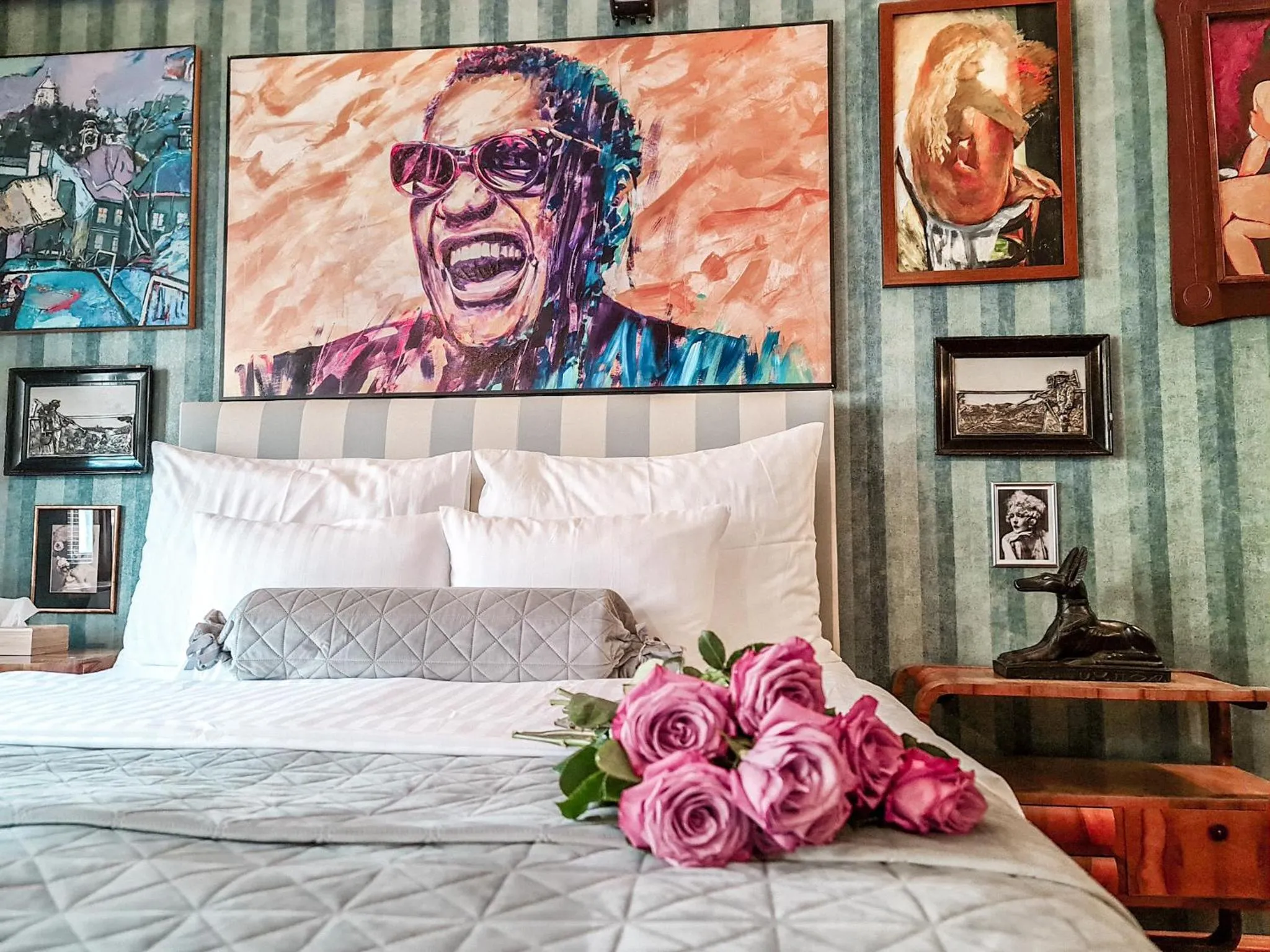 Photo of the whole room, Bed in Divná pani Luxury Gallery Rooms