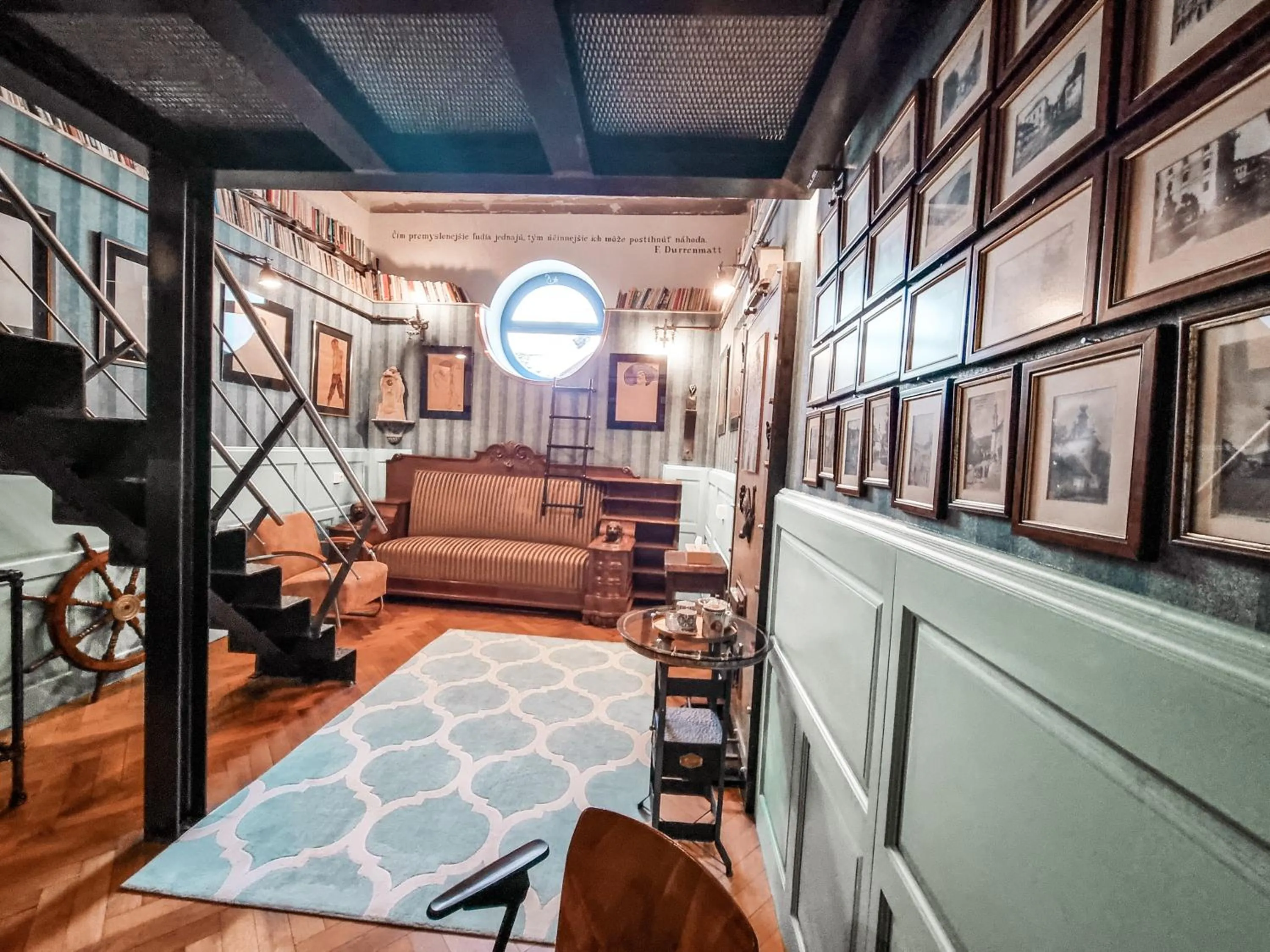 Living room in Divná pani Luxury Gallery Rooms