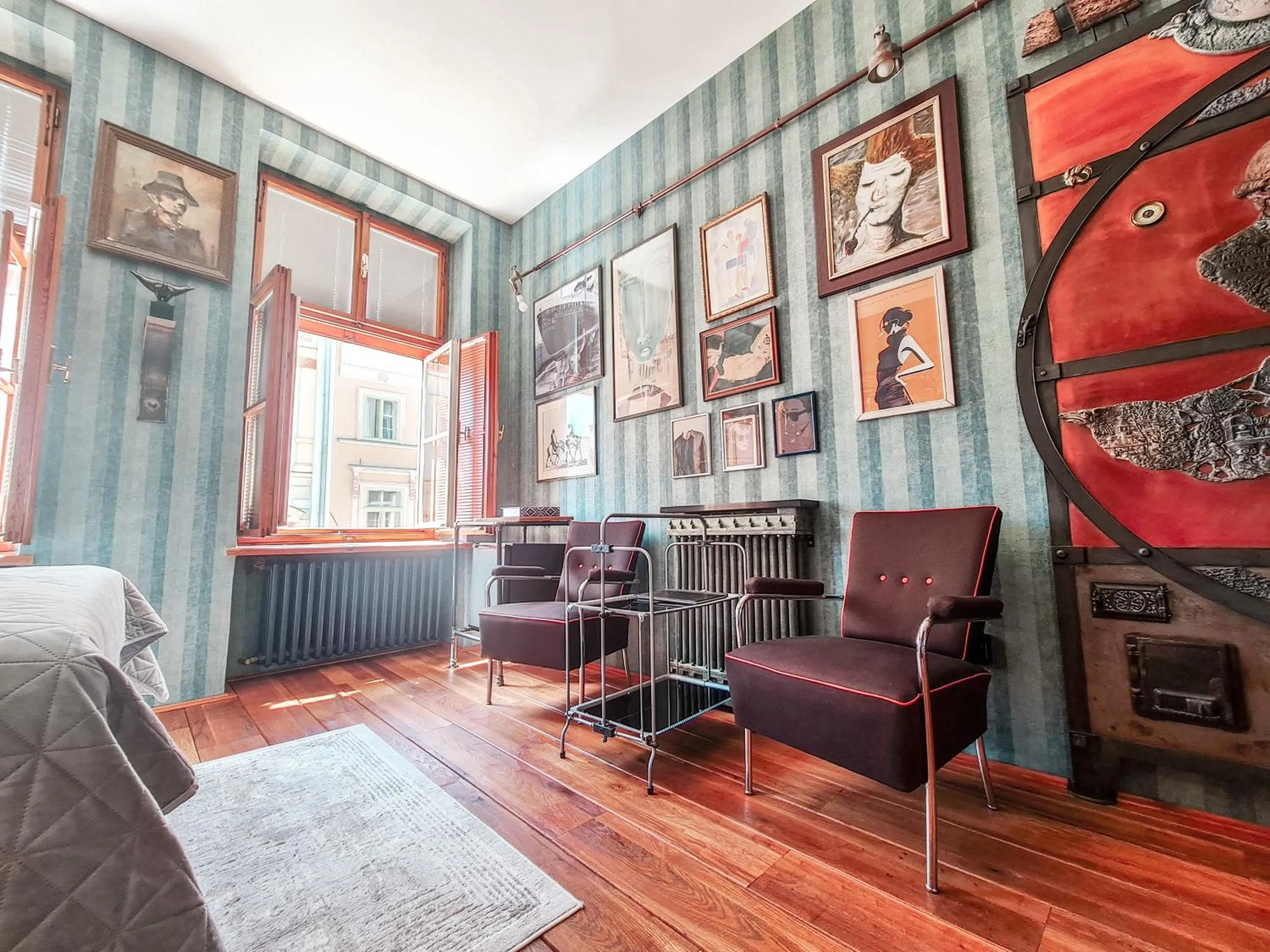 Living room in Divná pani Luxury Gallery Rooms