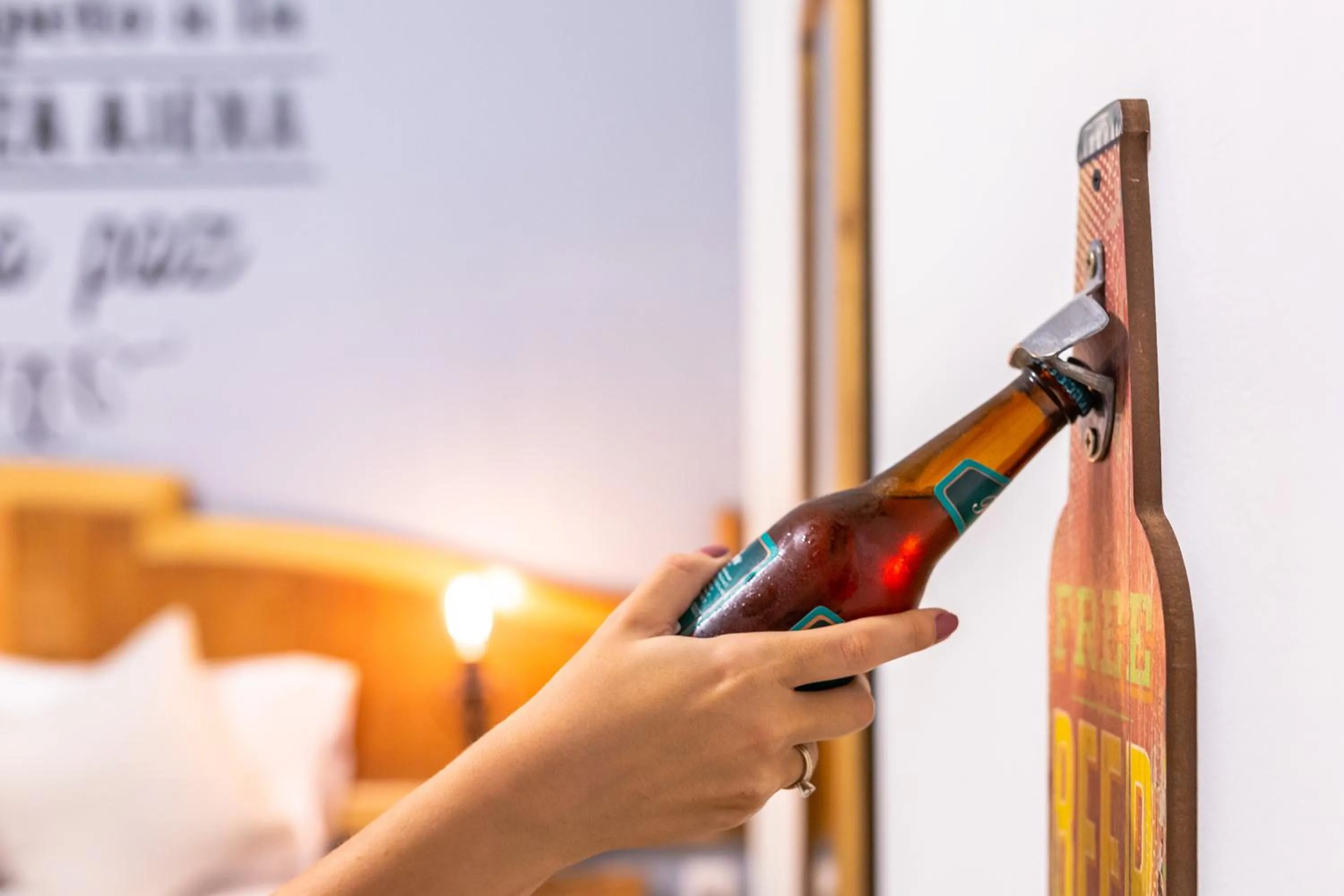 Decorative detail in Mala Vecindad Beer Hotel