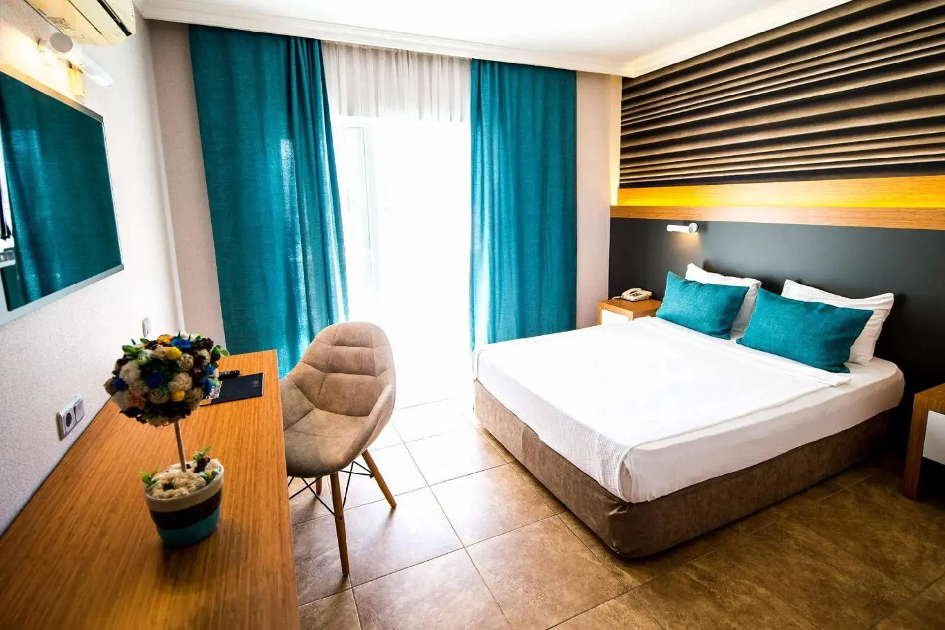 Bed in Club Hotel Sunbel Bed in Club Hotel Sunbel