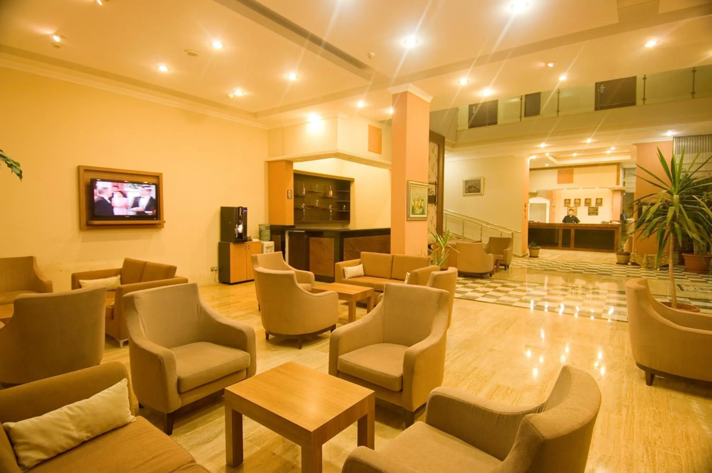 Lobby or reception in Club Hotel Sunbel Lobby or reception in Club Hotel Sunbel