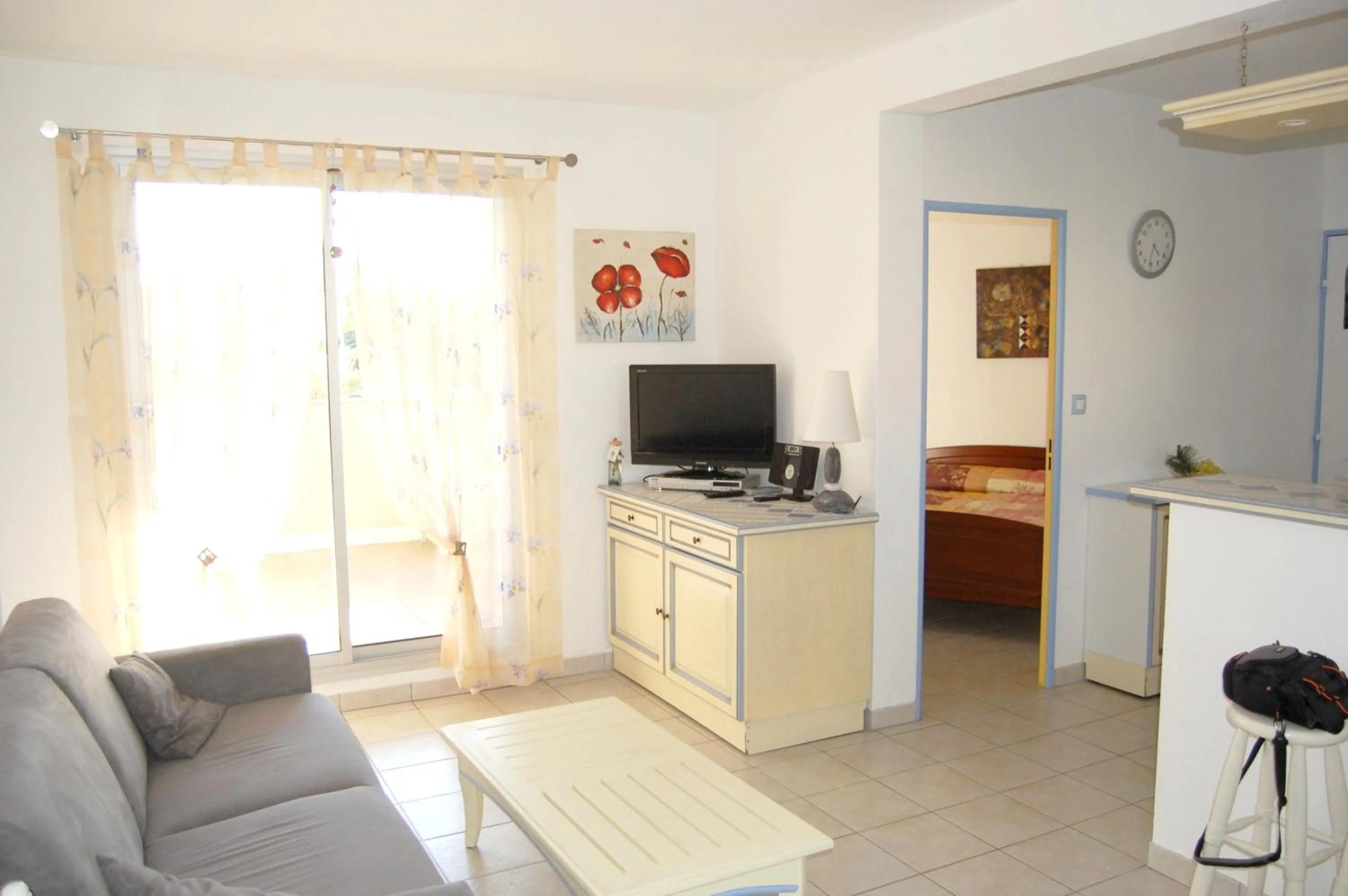Living room in Appartement cosy à Valras-Plage / 48m² / Piscine partagée