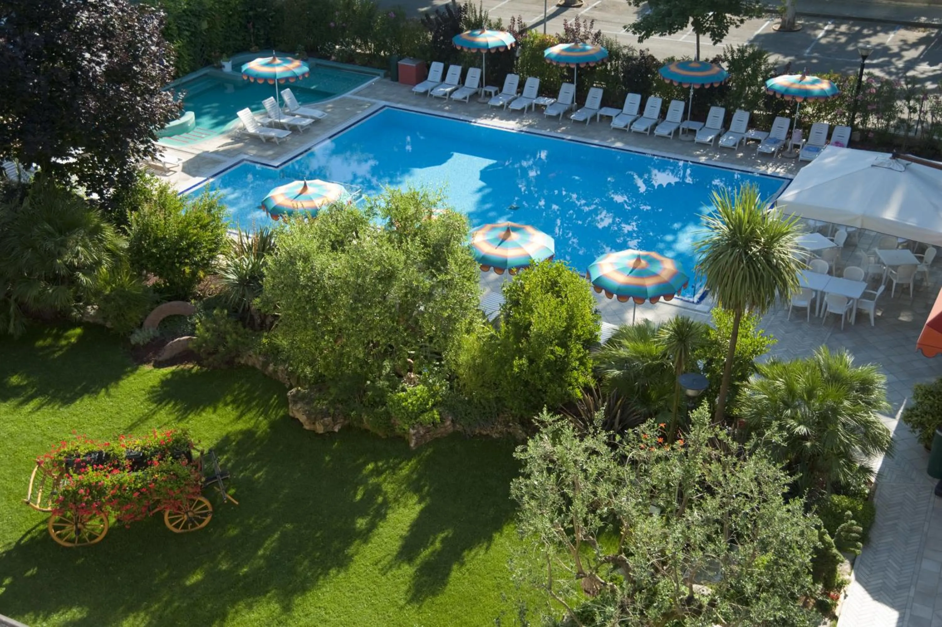 Garden in Hotel Ariston