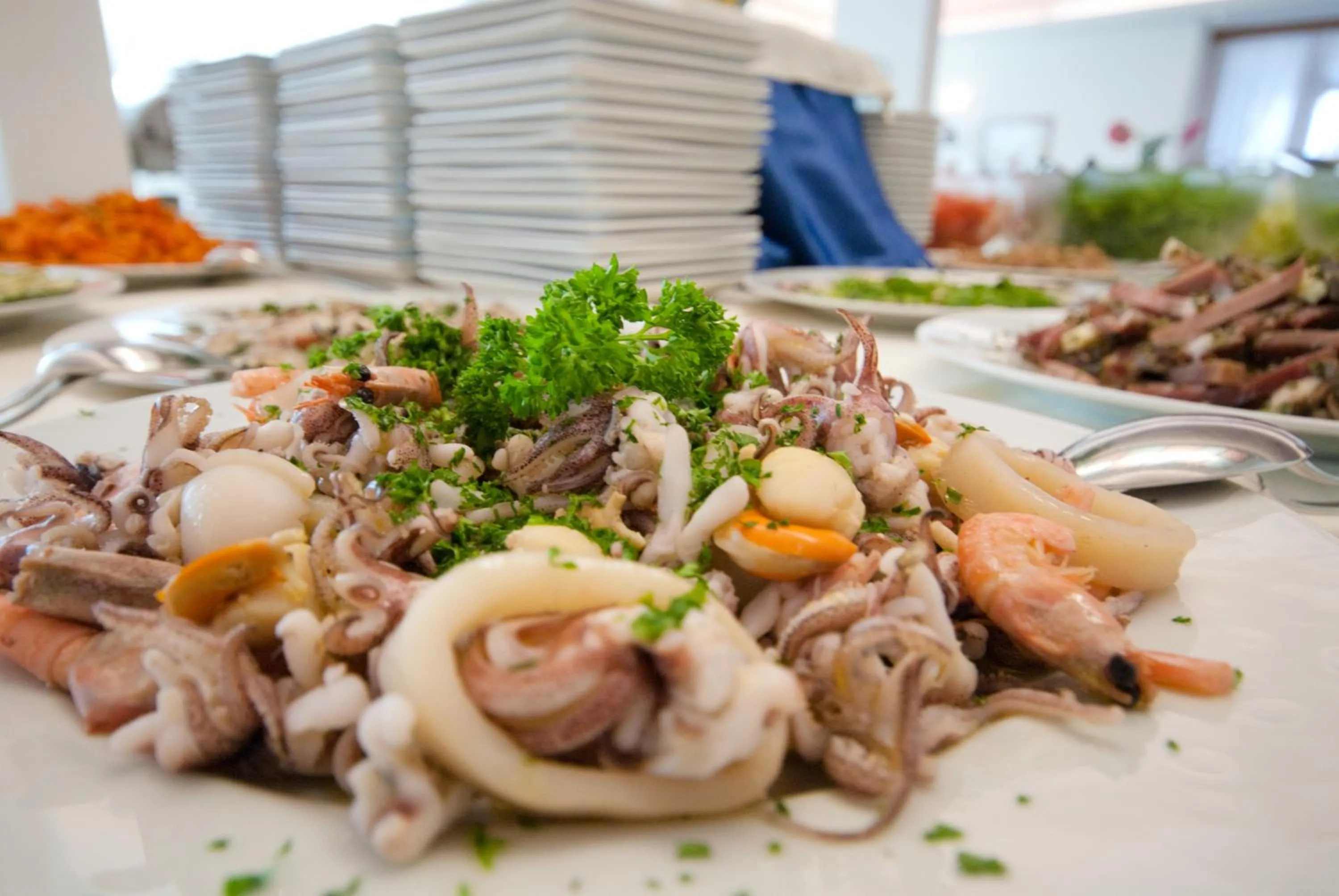 Food close-up in Hotel Ariston
