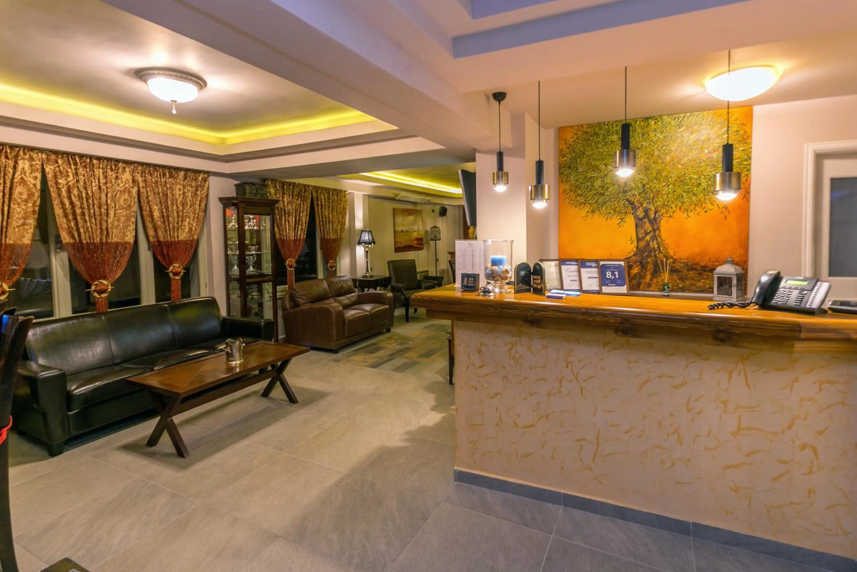 Lobby or reception in Thalassies