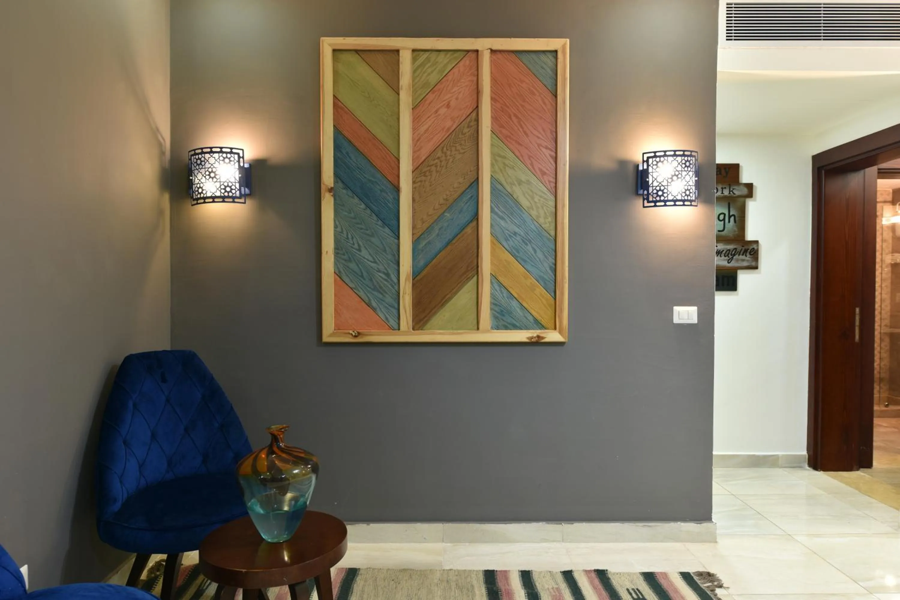 Seating area in Tolip North Coast Hotel