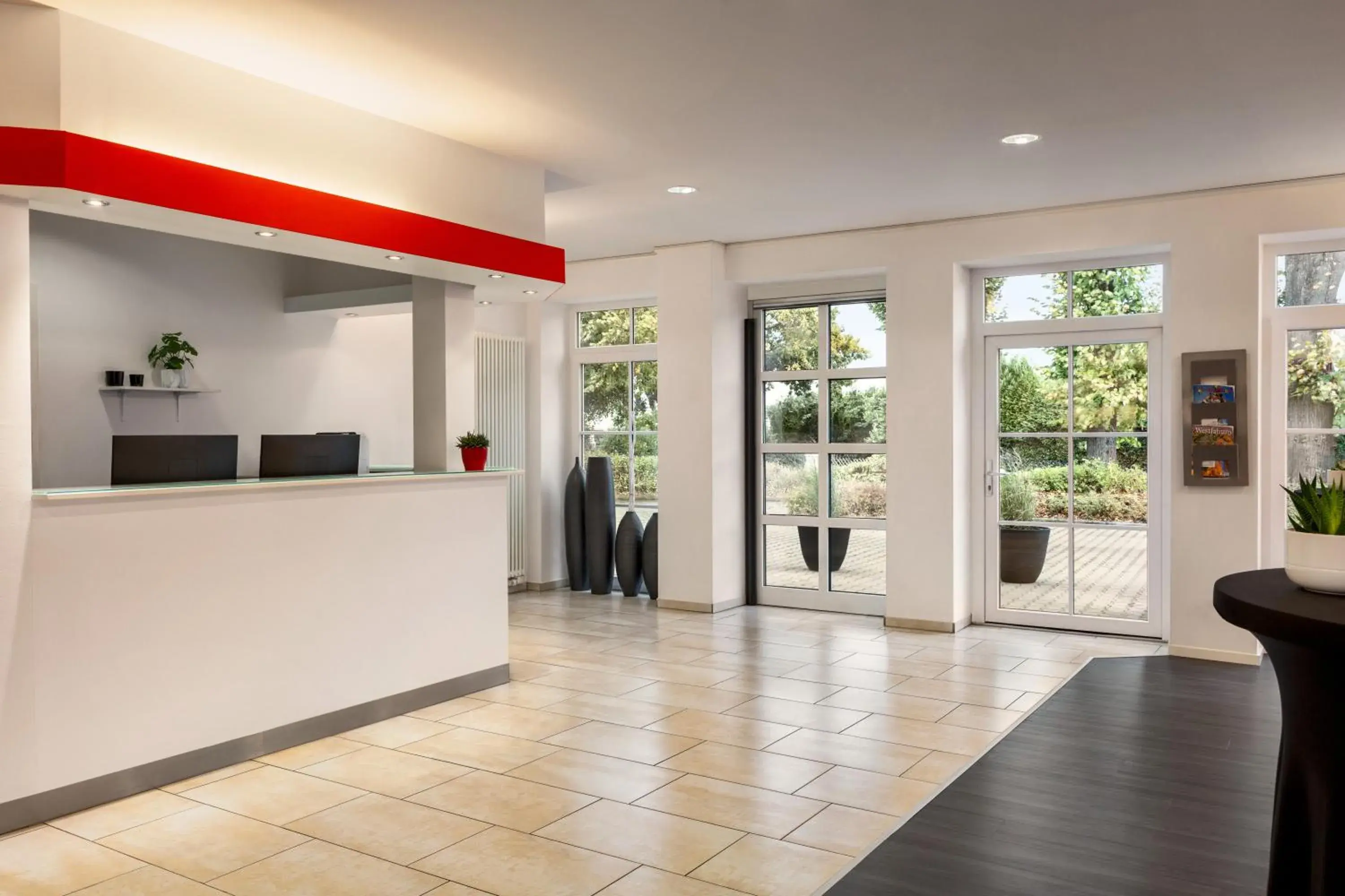 Lobby or reception in Amedia Express Bielefeld, Trademark Collection by Wyndham Lobby or reception in Amedia Express Bielefeld, Trademark Collection by Wyndham