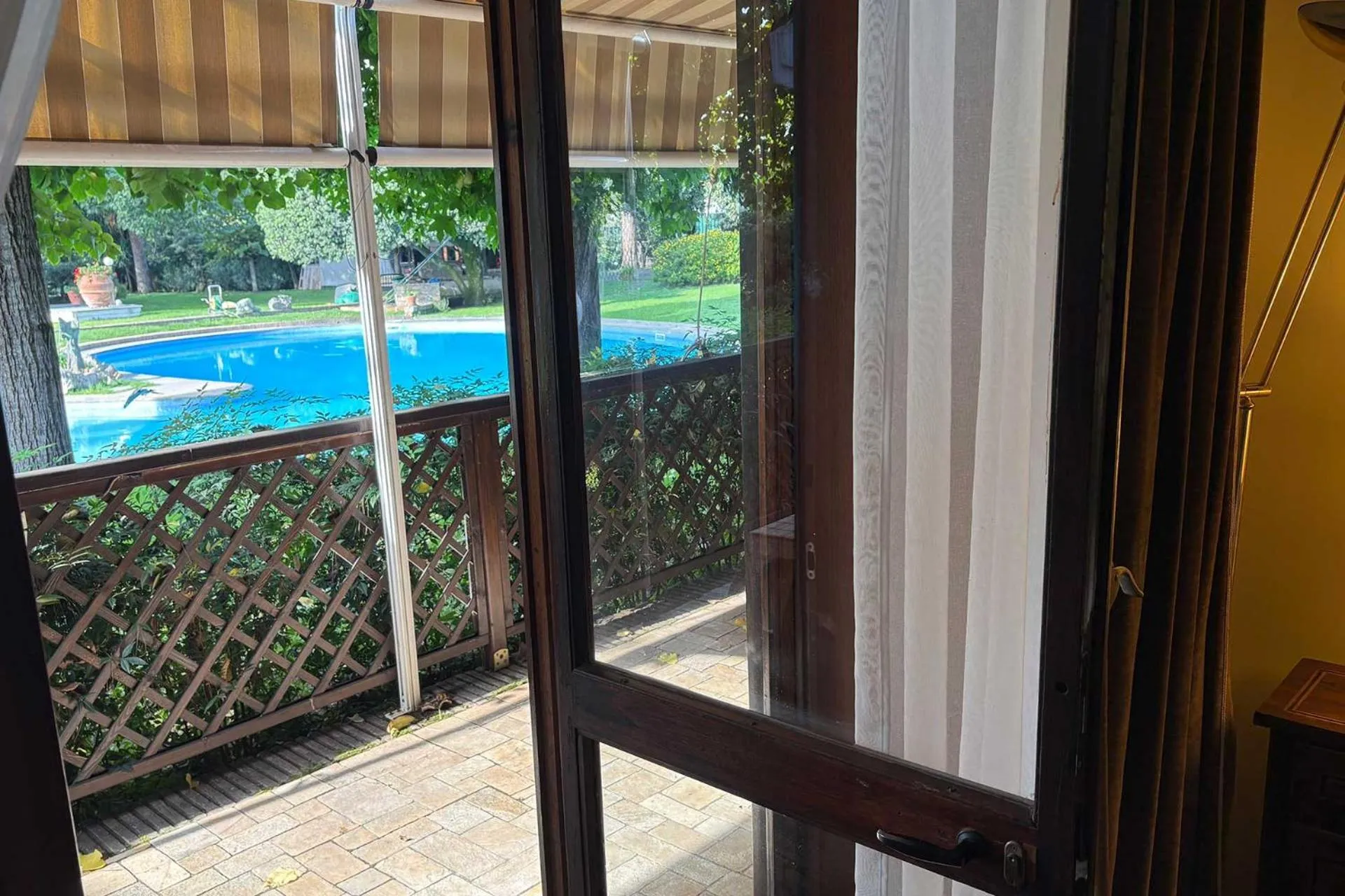 Garden view in Villa Albina