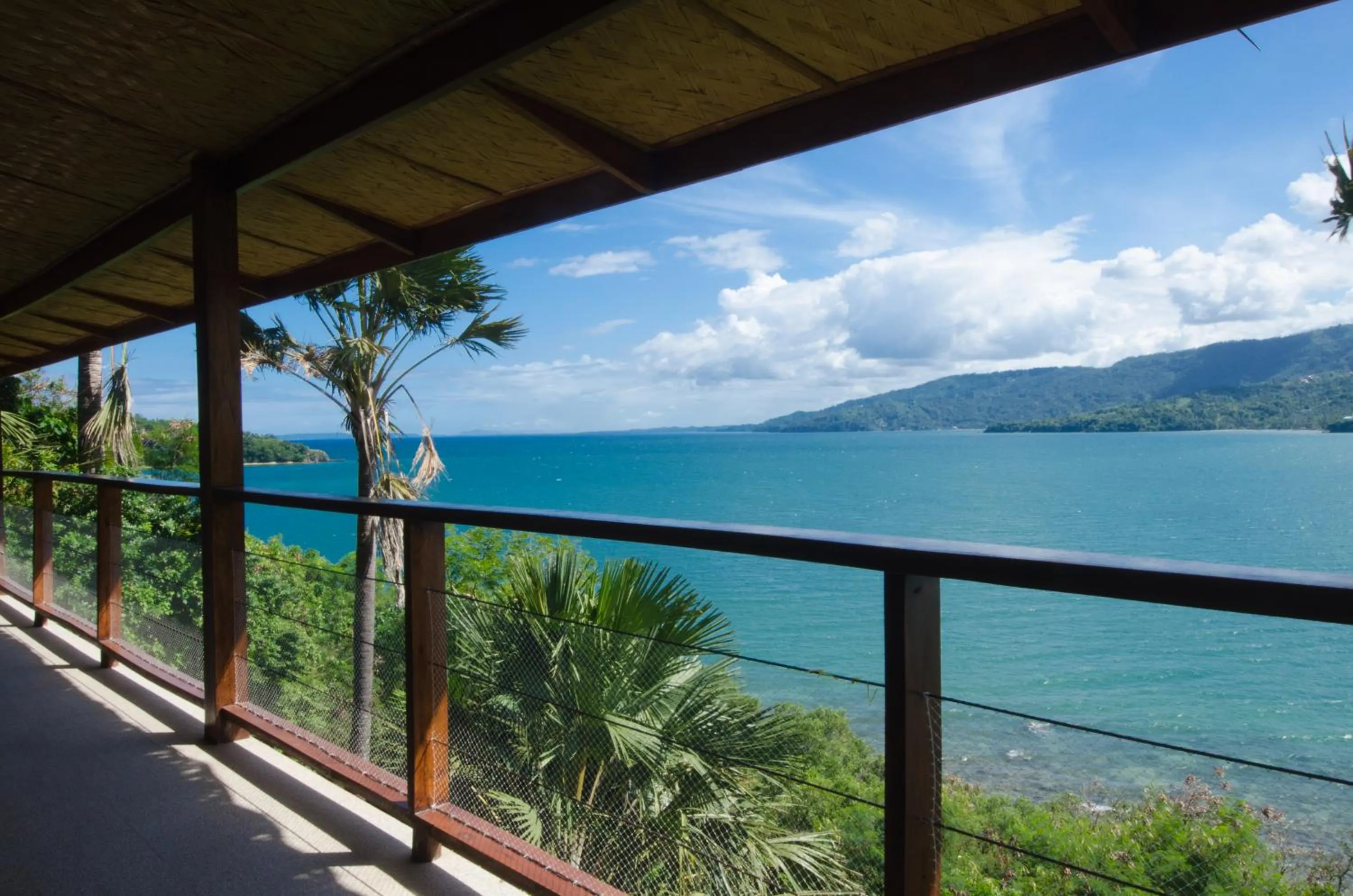 Garden view in Villa de Pico Highland Beach Resort