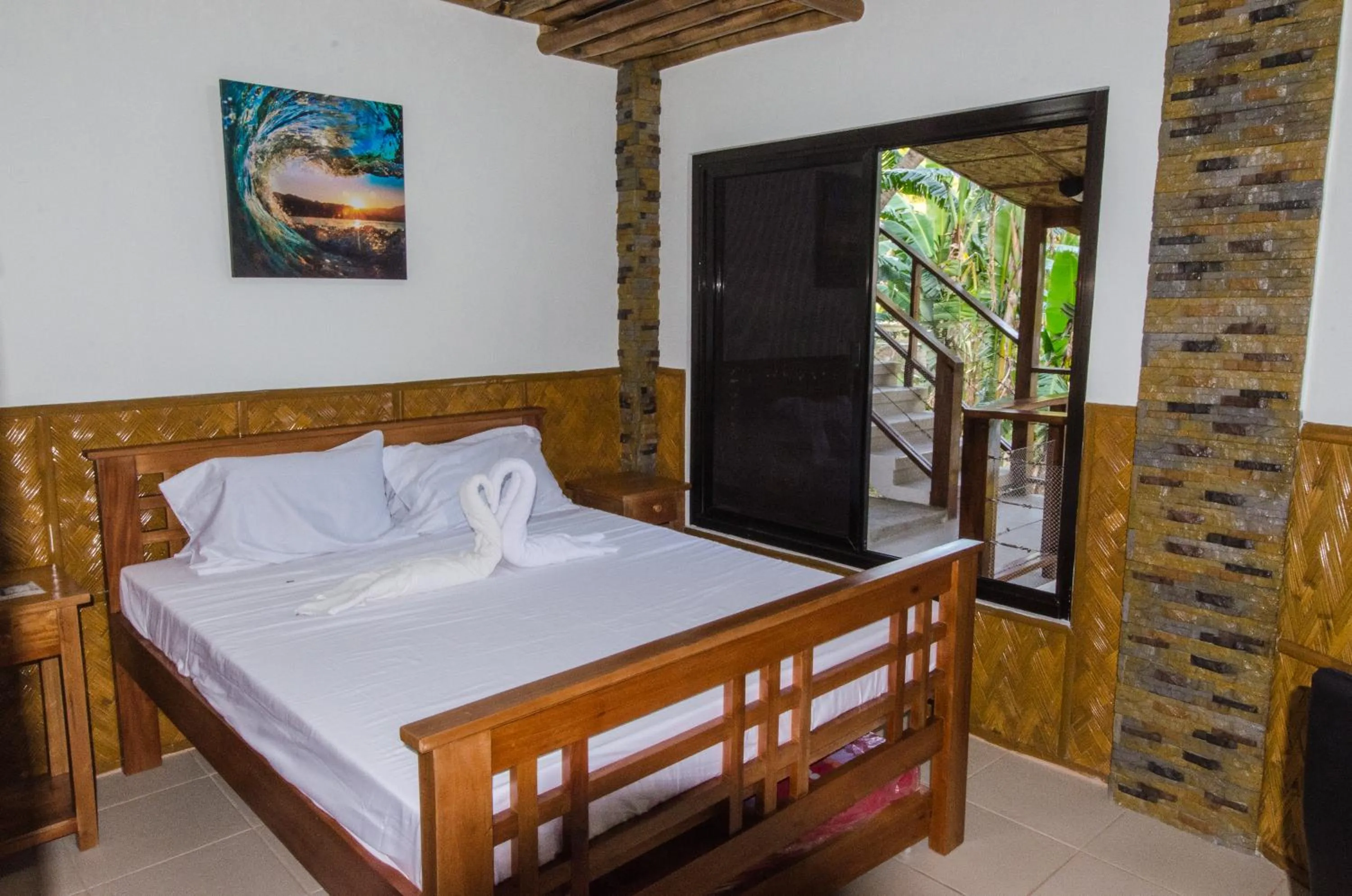 Bed in Villa de Pico Highland Beach Resort