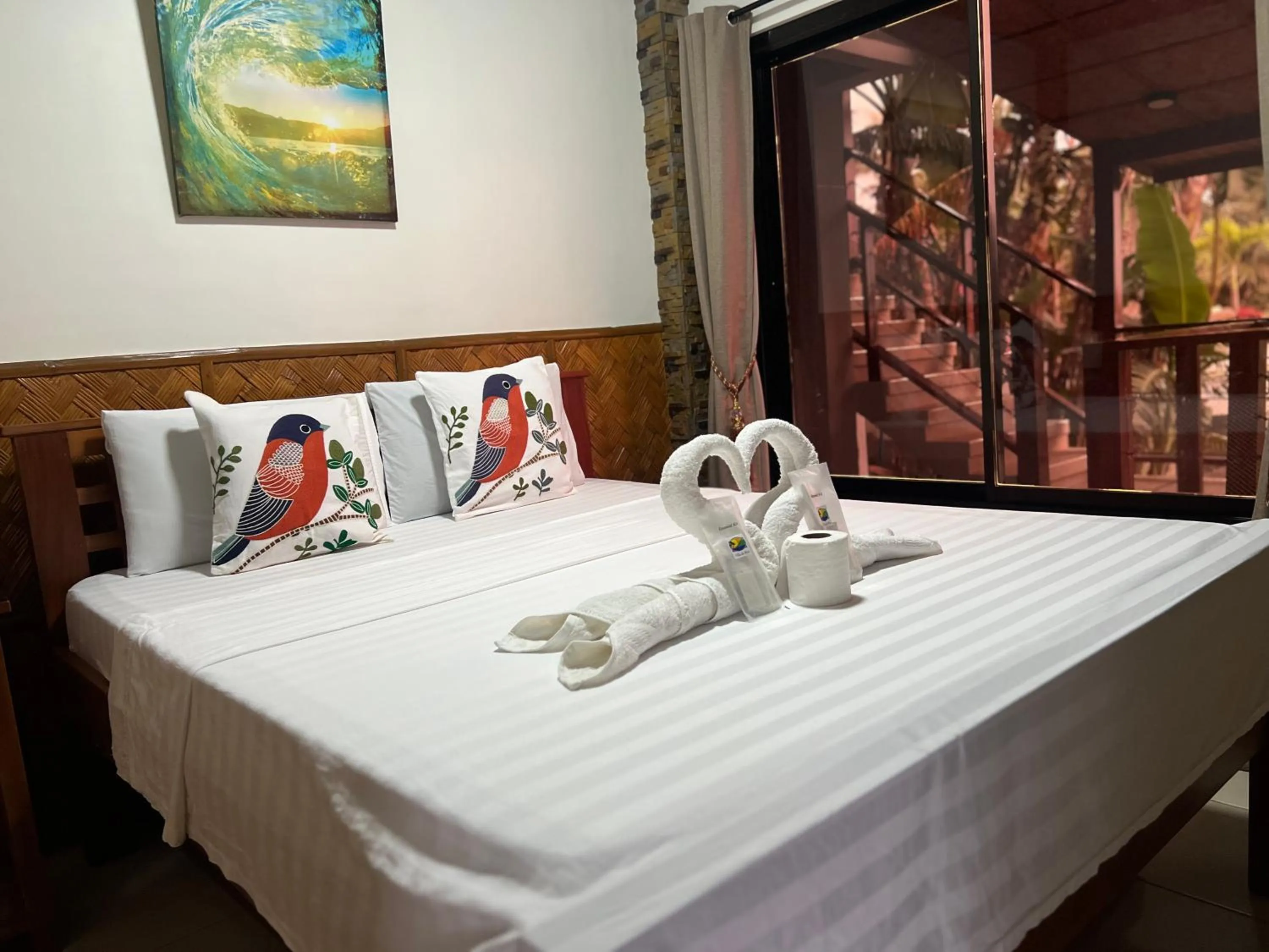 Bed in Villa de Pico Highland Beach Resort