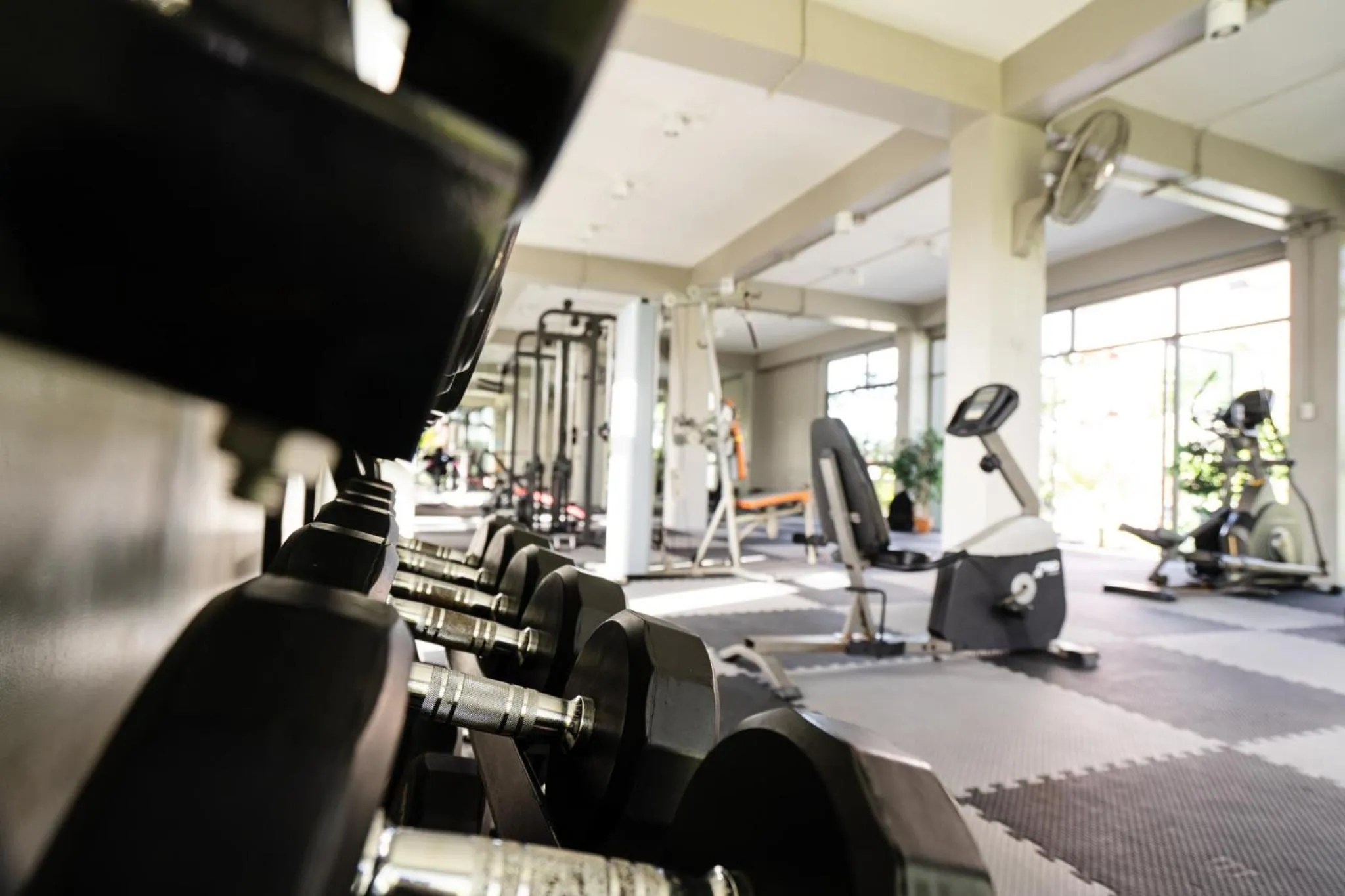 Fitness centre/facilities in ONPA Hotel & Residence Bangsaen