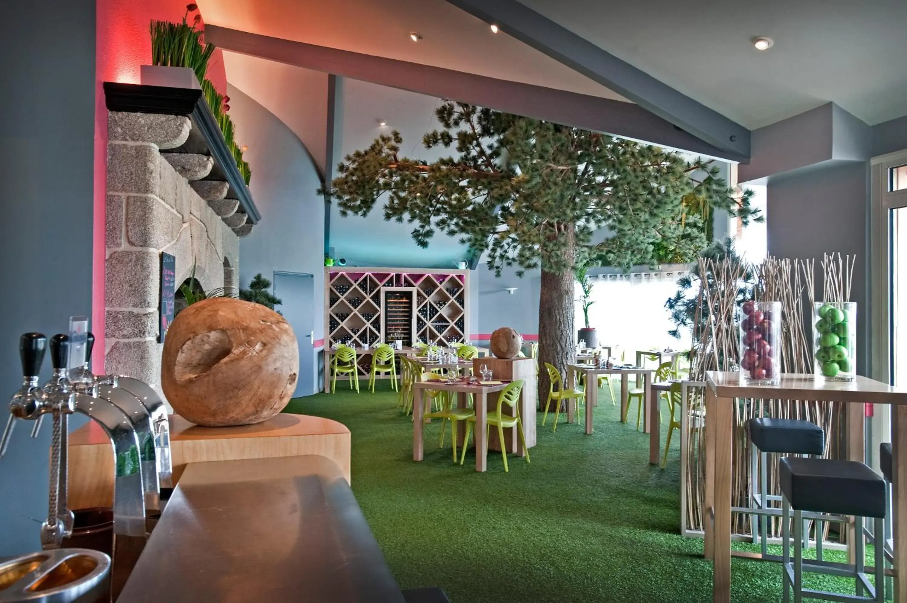 Lounge or bar in Les Portes d'Apcher Lounge or bar in Les Portes d'Apcher