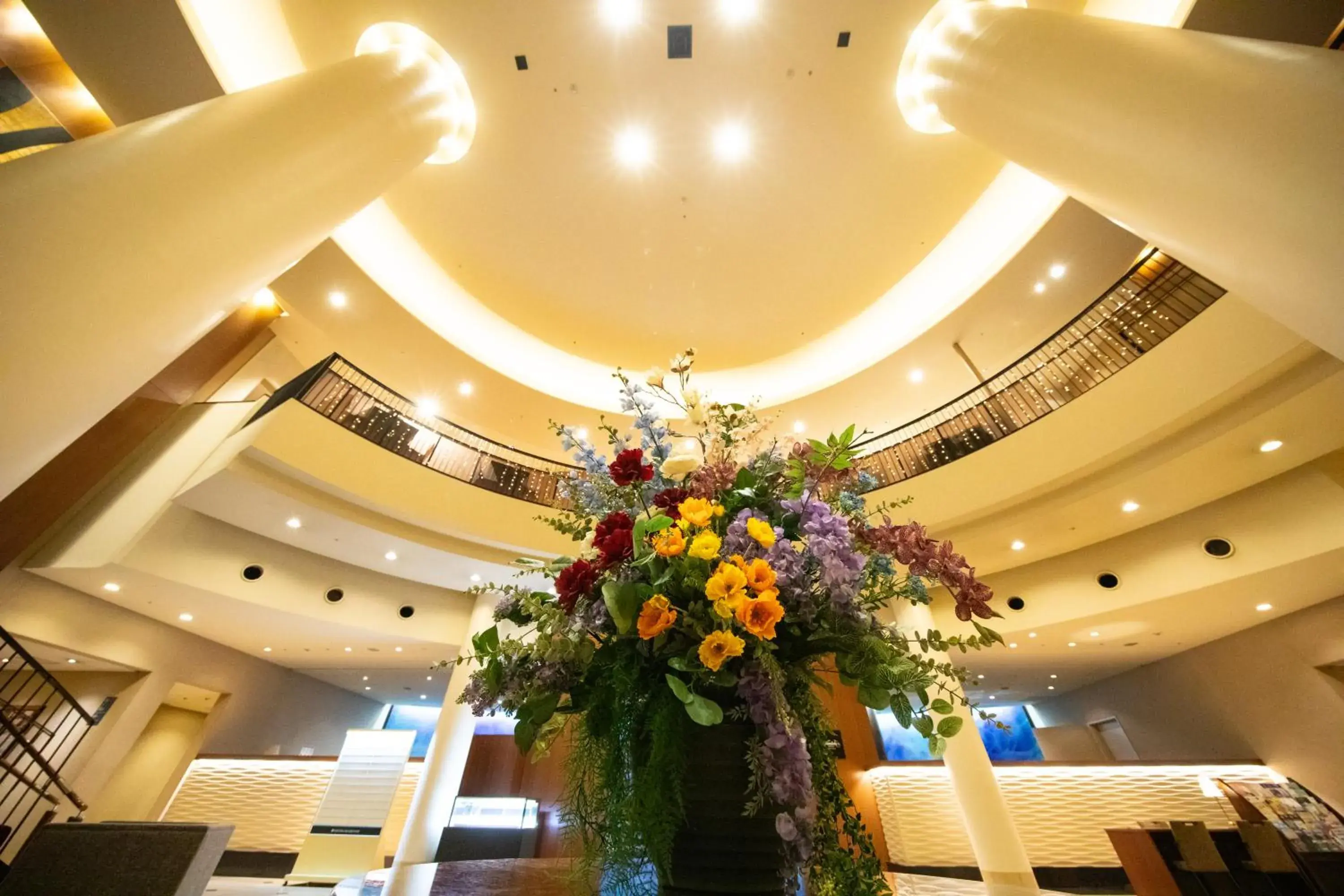 Lobby or reception in Hotel Nikko Oita Oasis Tower Lobby or reception in Hotel Nikko Oita Oasis Tower
