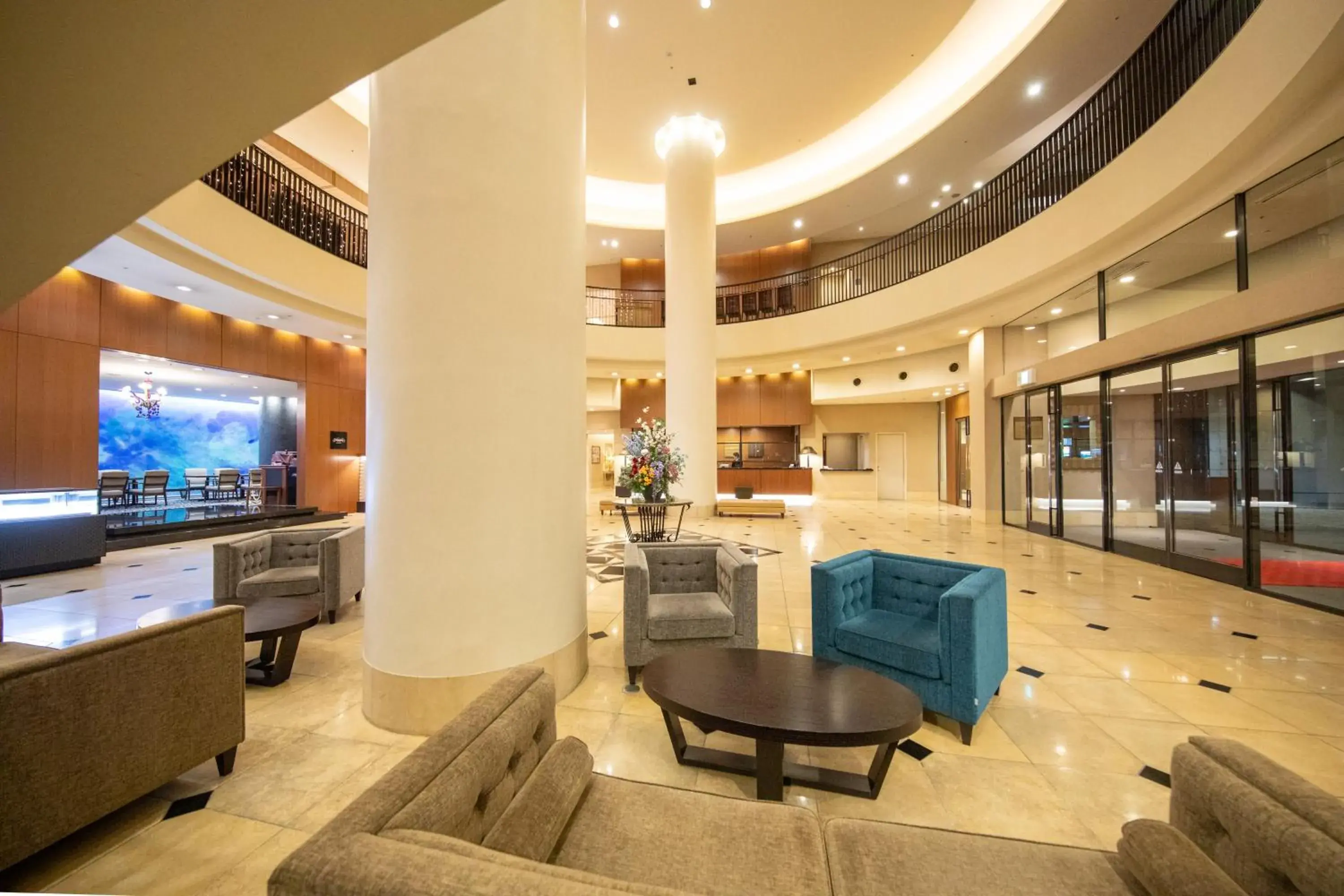 Lobby or reception in Hotel Nikko Oita Oasis Tower Lobby or reception in Hotel Nikko Oita Oasis Tower