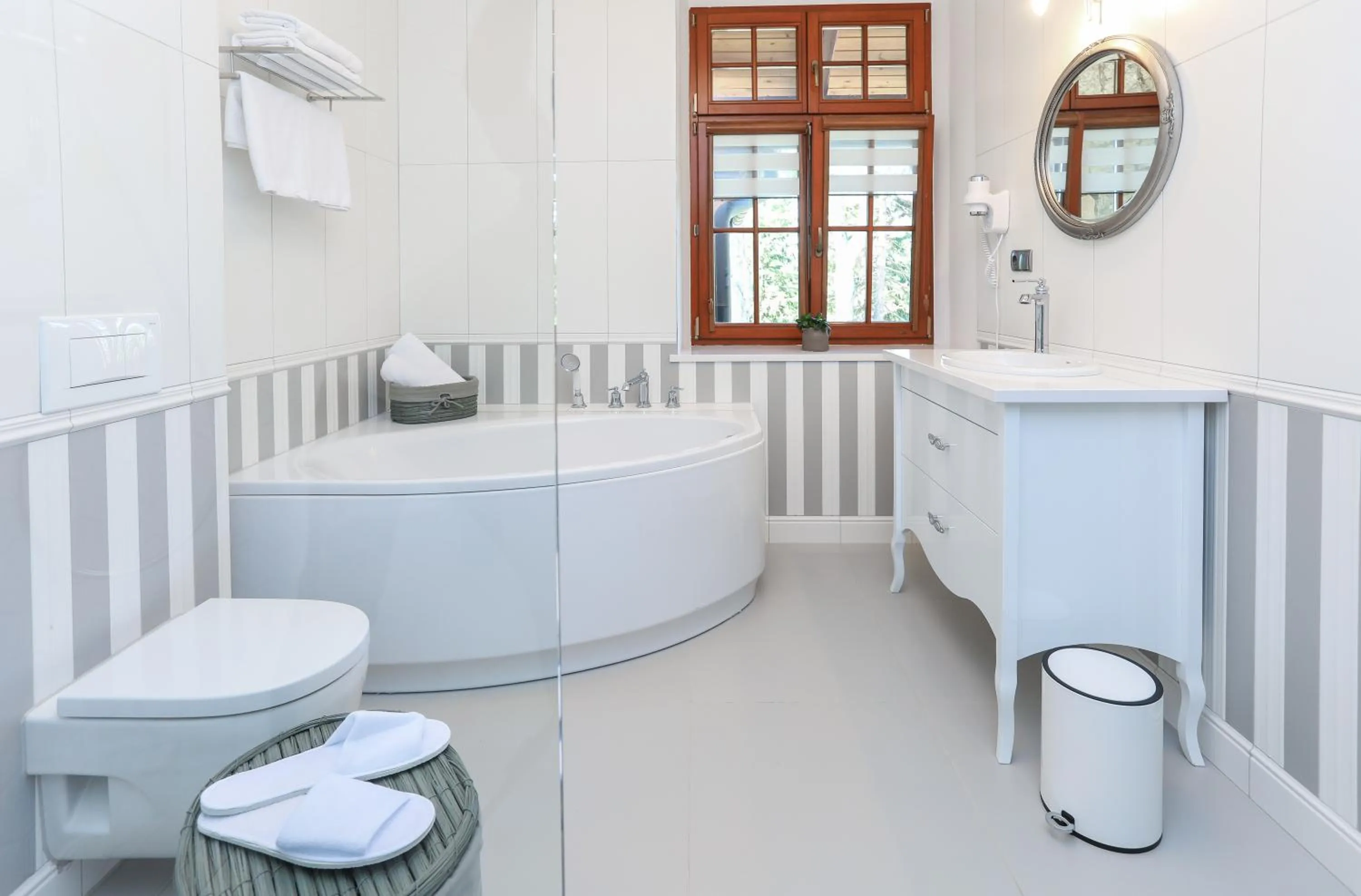 Bathroom in Zamek Księża Góra