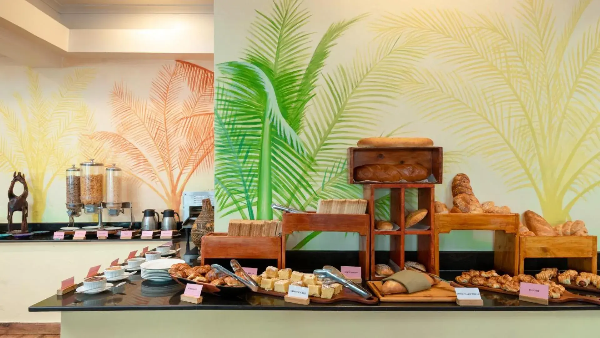 Buffet breakfast in Coral Beach Hotel Dar Es Salaam Buffet breakfast in Coral Beach Hotel Dar Es Salaam