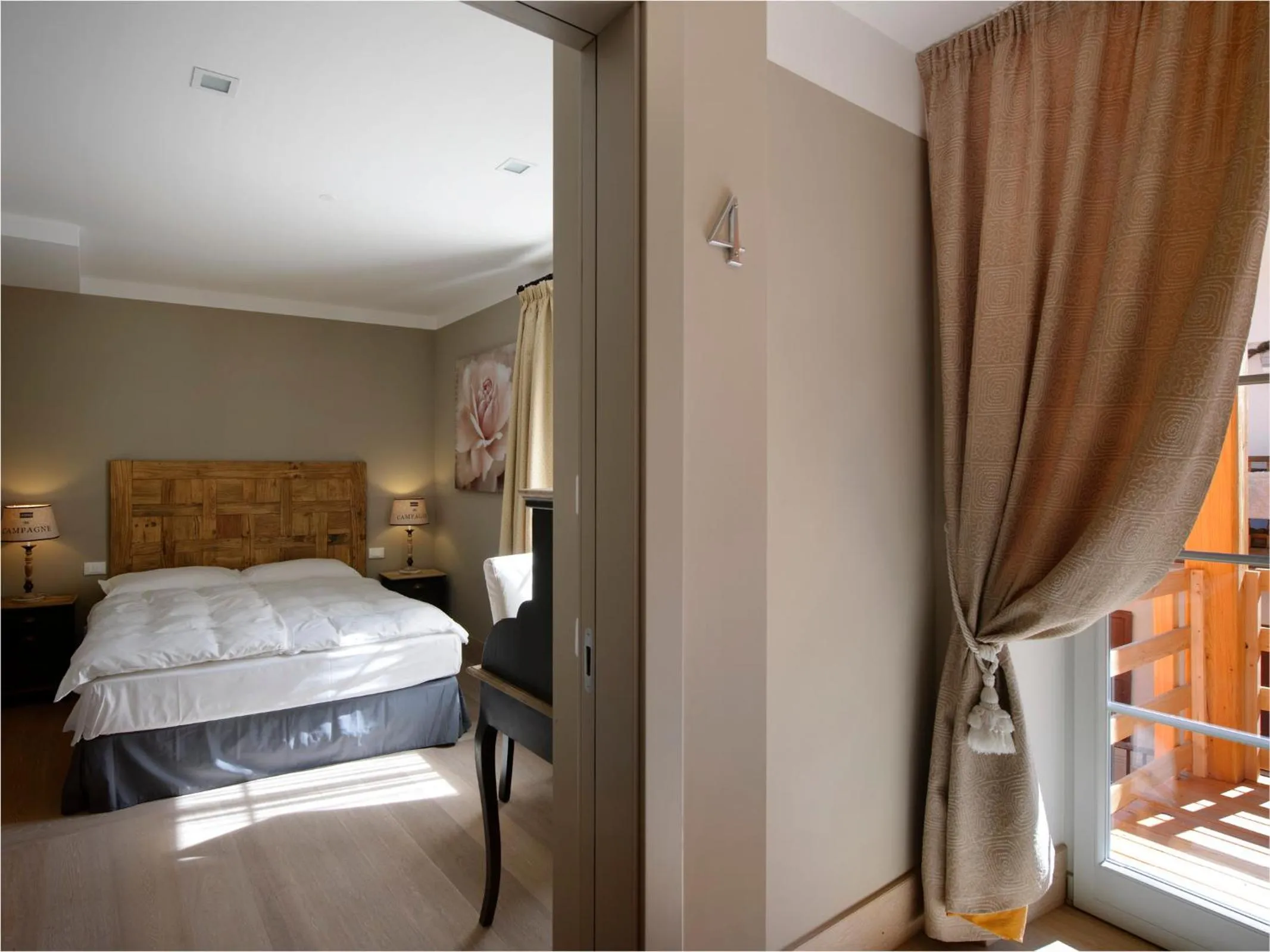 Bed in Locanda In Borgo Garnì & Wellness