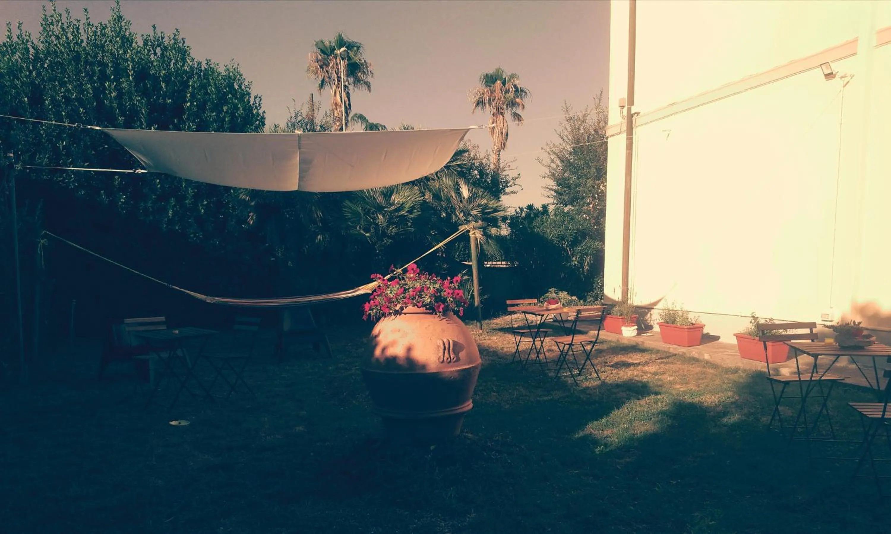 Garden in La bicicletta Rossa B&B