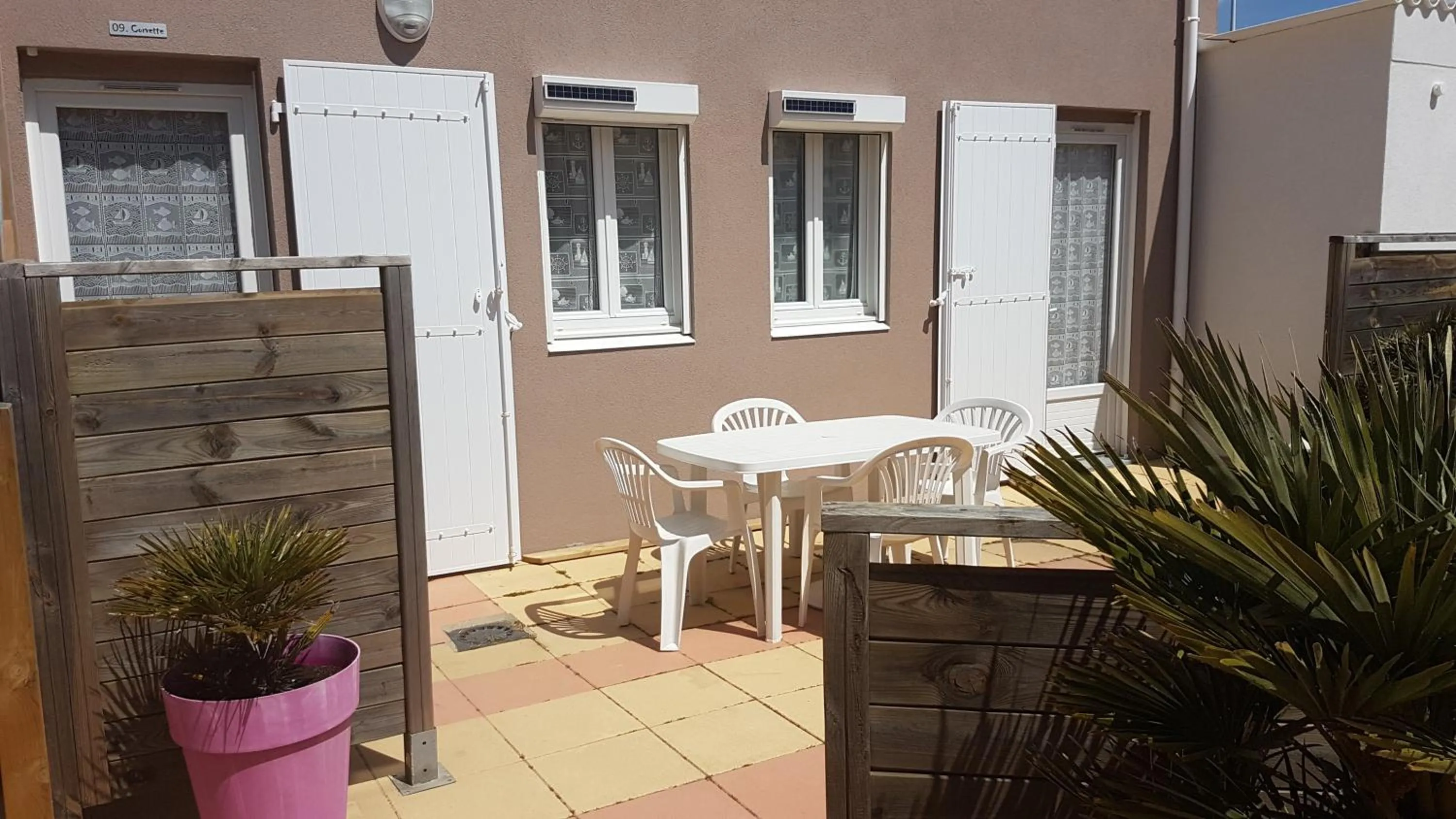 Patio in La Vigie Vacances