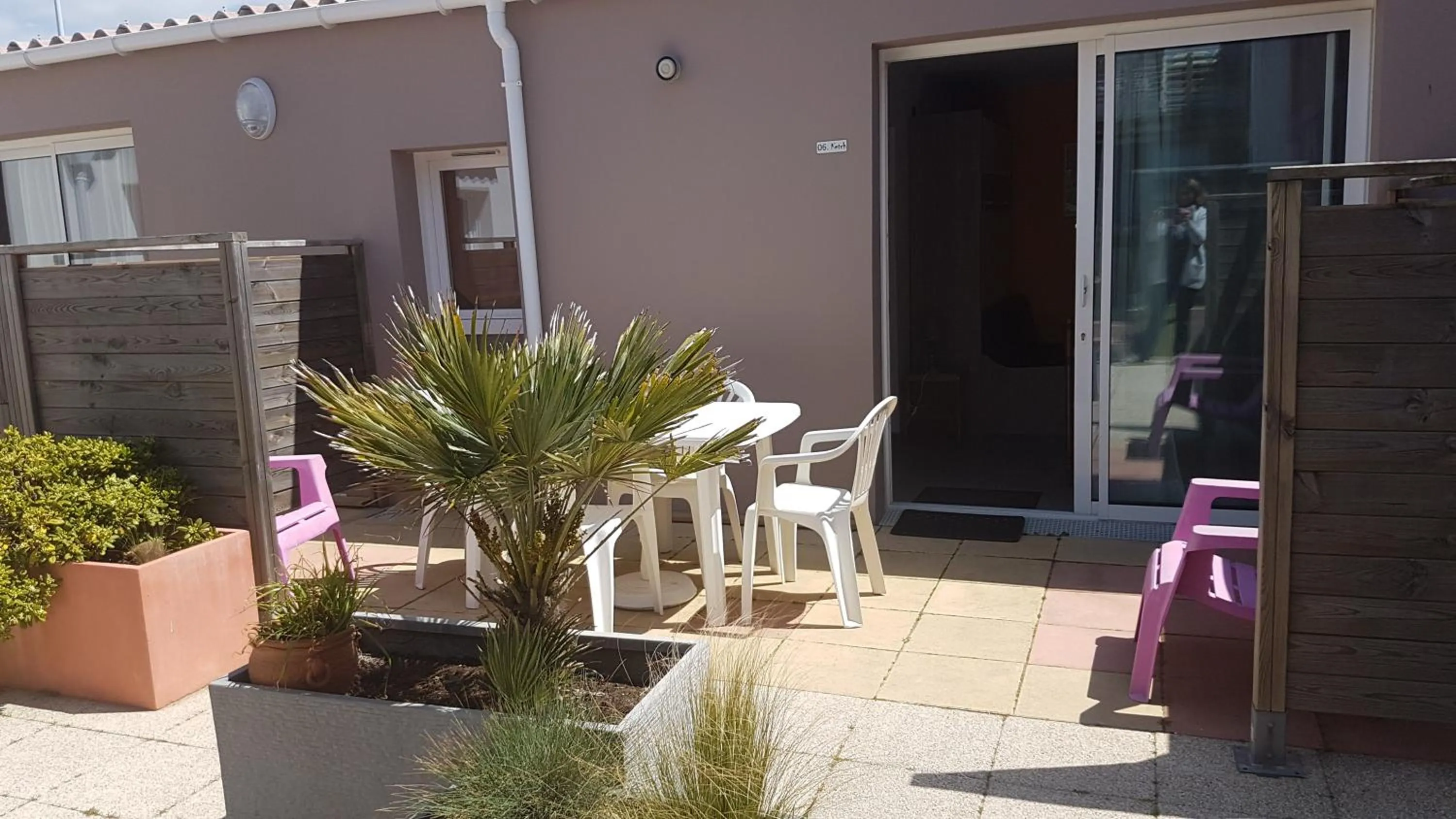 Patio in La Vigie Vacances