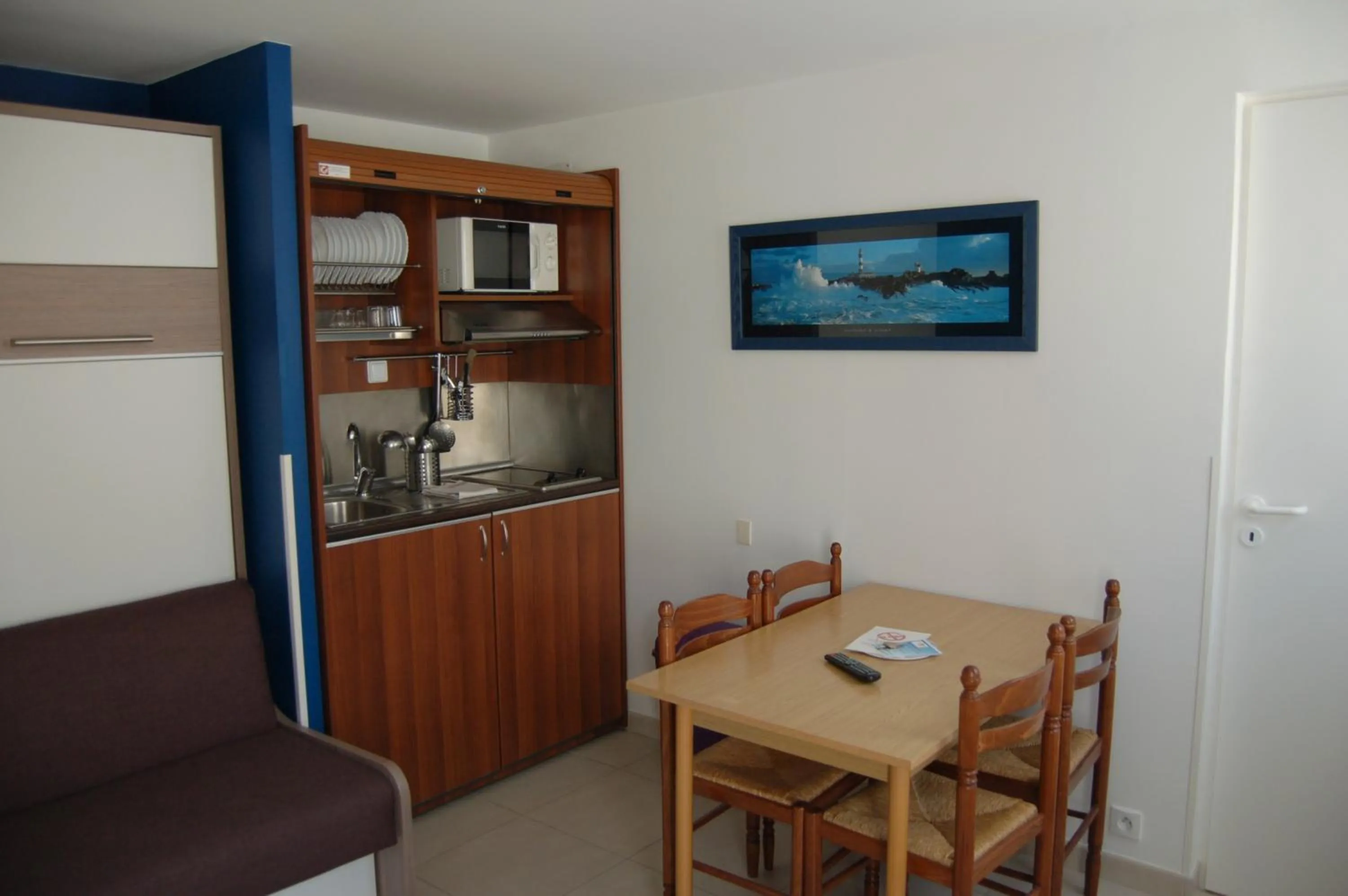 Kitchen or kitchenette in La Vigie Vacances
