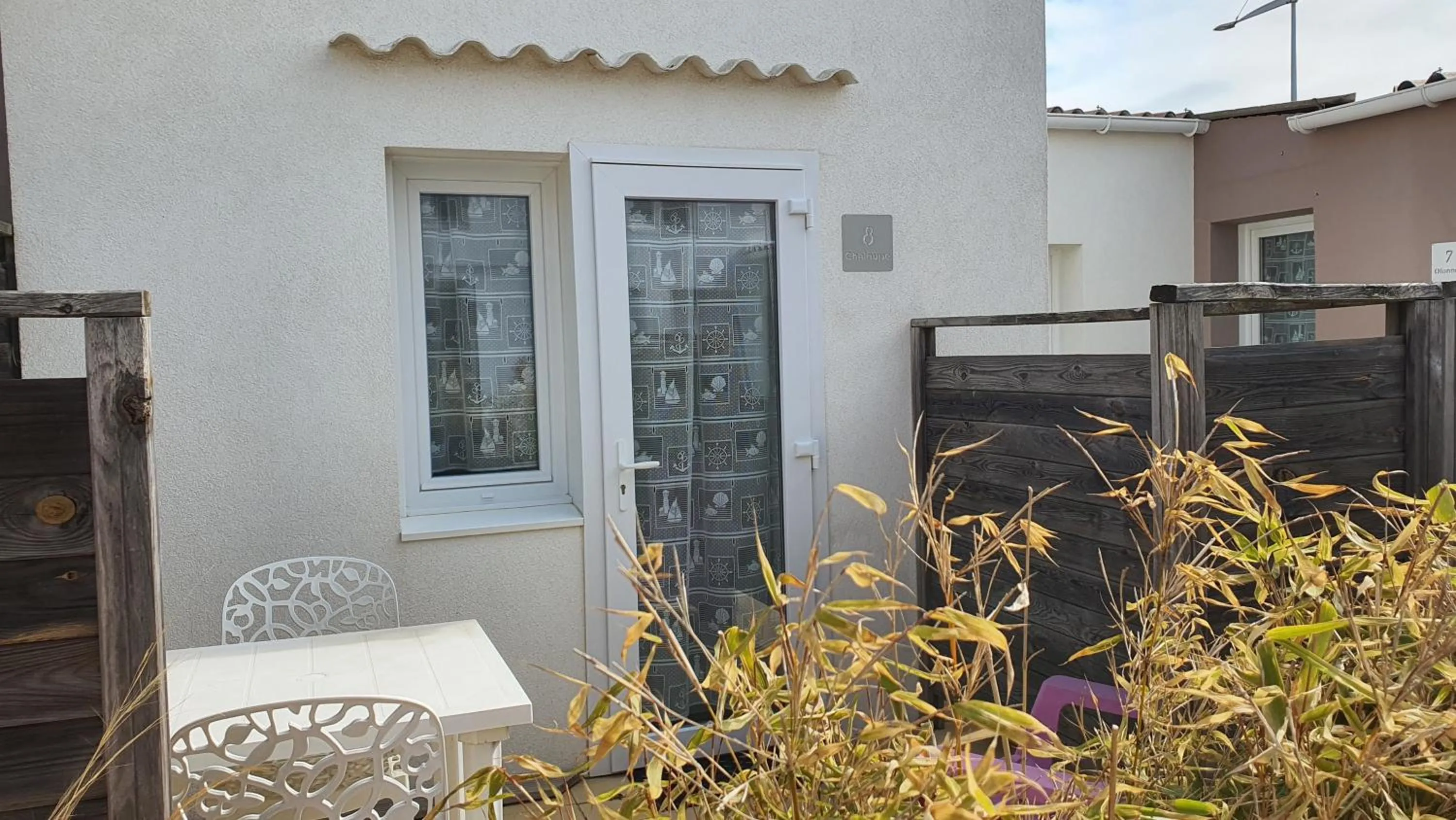 Patio in La Vigie Vacances