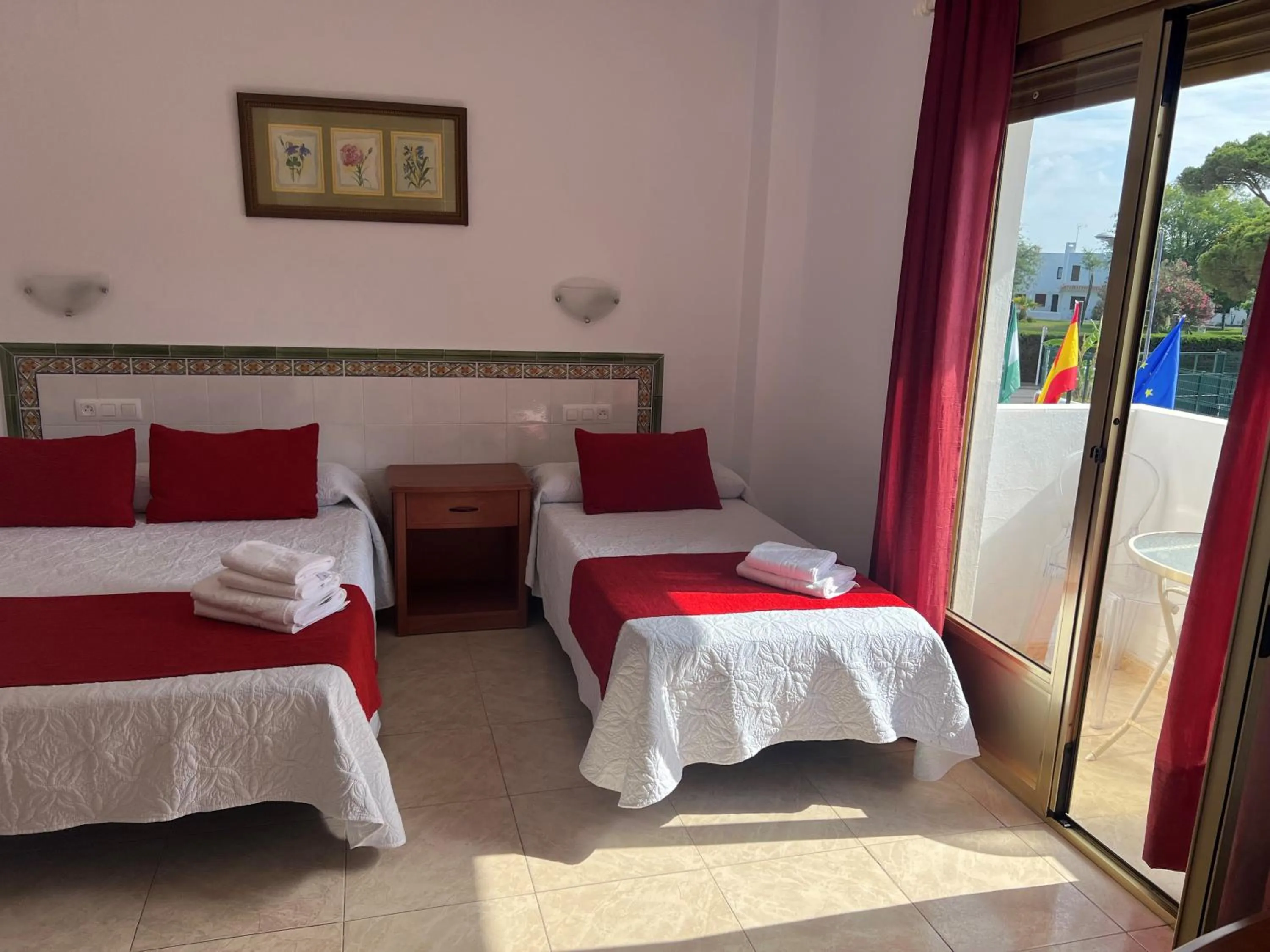 Bed in Hotel Matalascañas