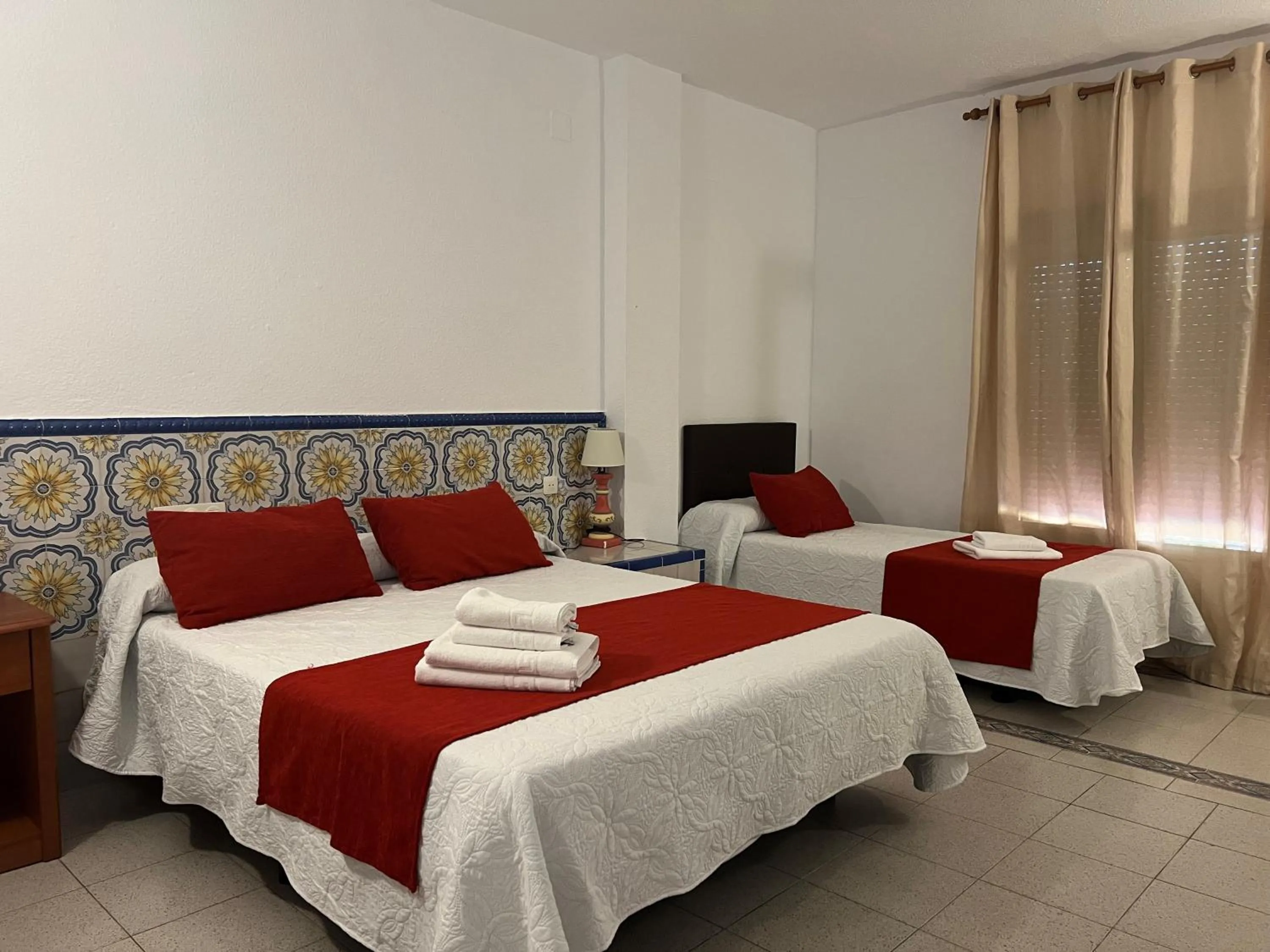 Bed in Hotel Matalascañas