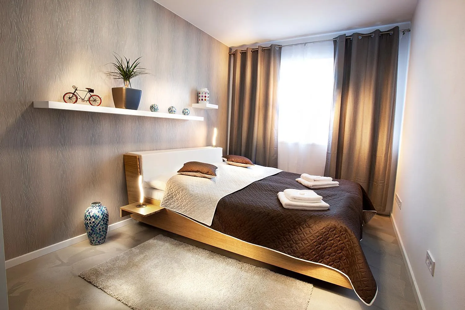 Bed in Apartmány Ladná